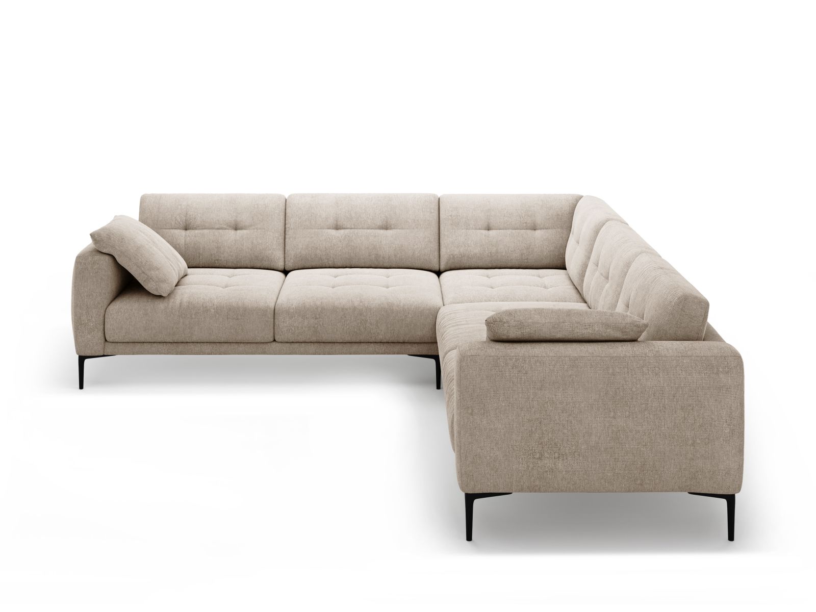 Symmetrical Corner Sofa, "Bemy", 5 Seats, 282x282x86