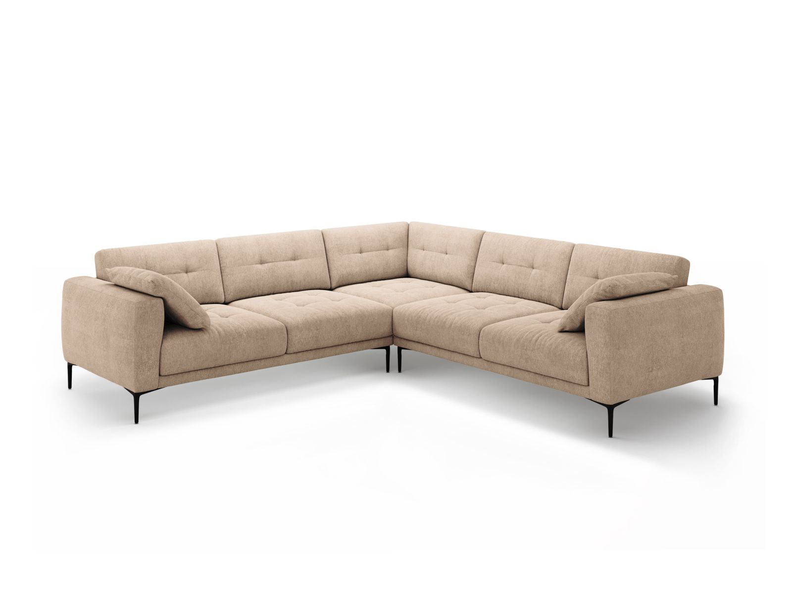 Symmetrical Corner Sofa, "Bemy", 5 Seats, 282x282x86