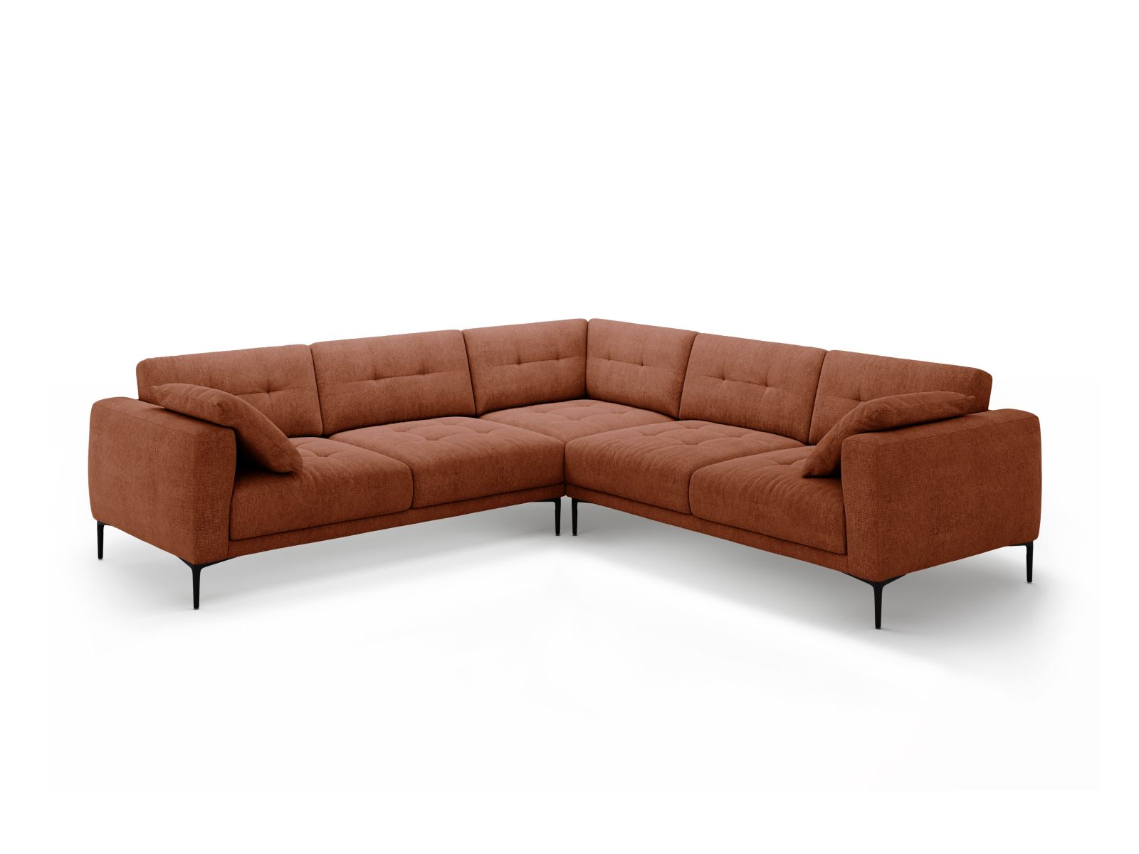 Symmetrical Corner Sofa, "Bemy", 5 Seats, 282x282x86