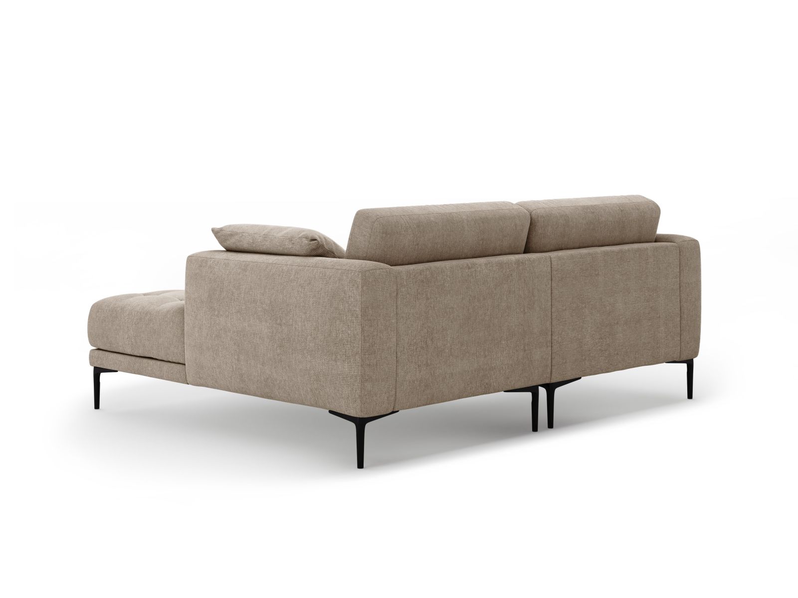Right Corner Sofa, "Bemy", 2 Seats, 205x174x86