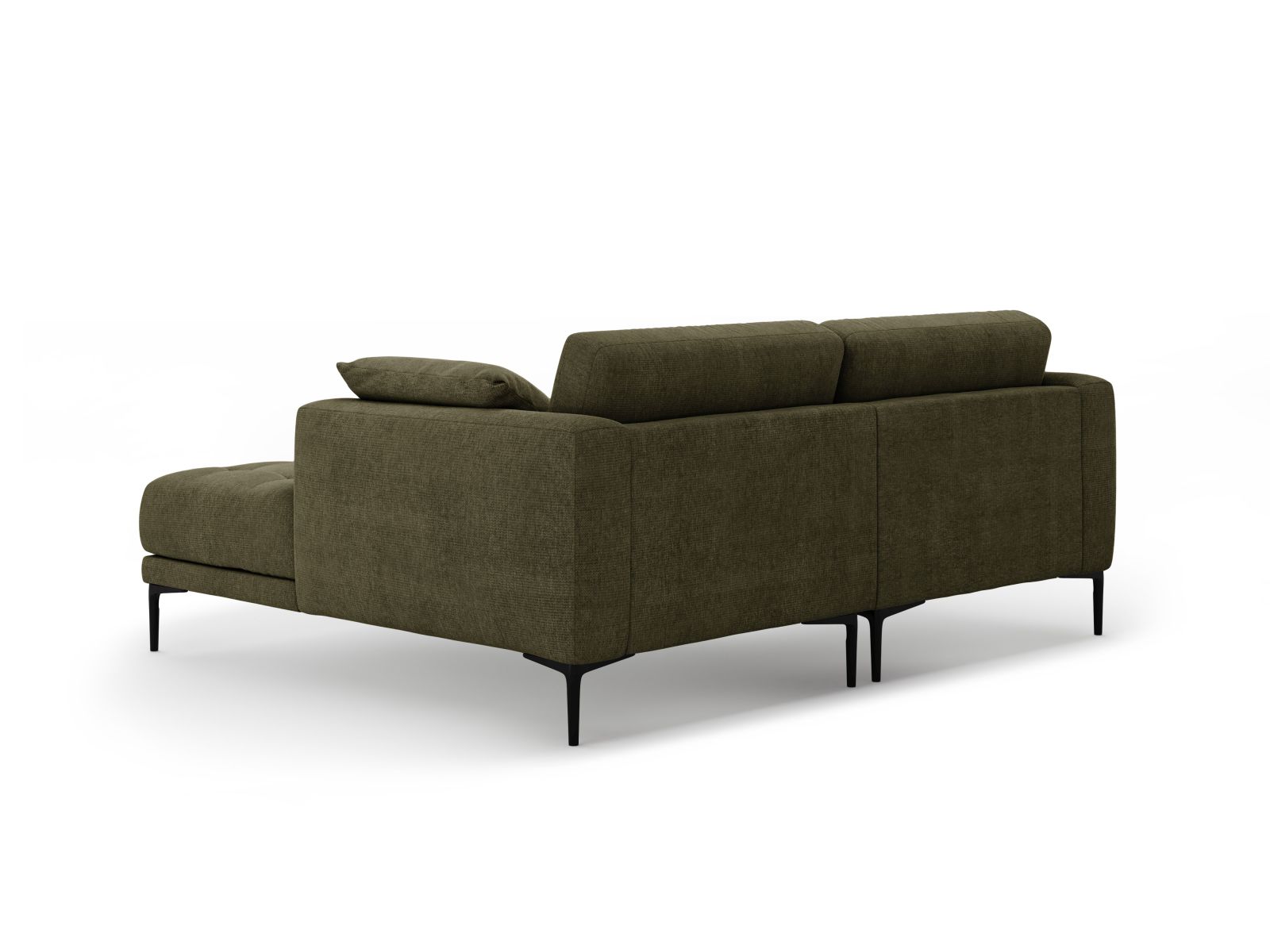 Right Corner Sofa, "Bemy", 2 Seats, 205x174x86