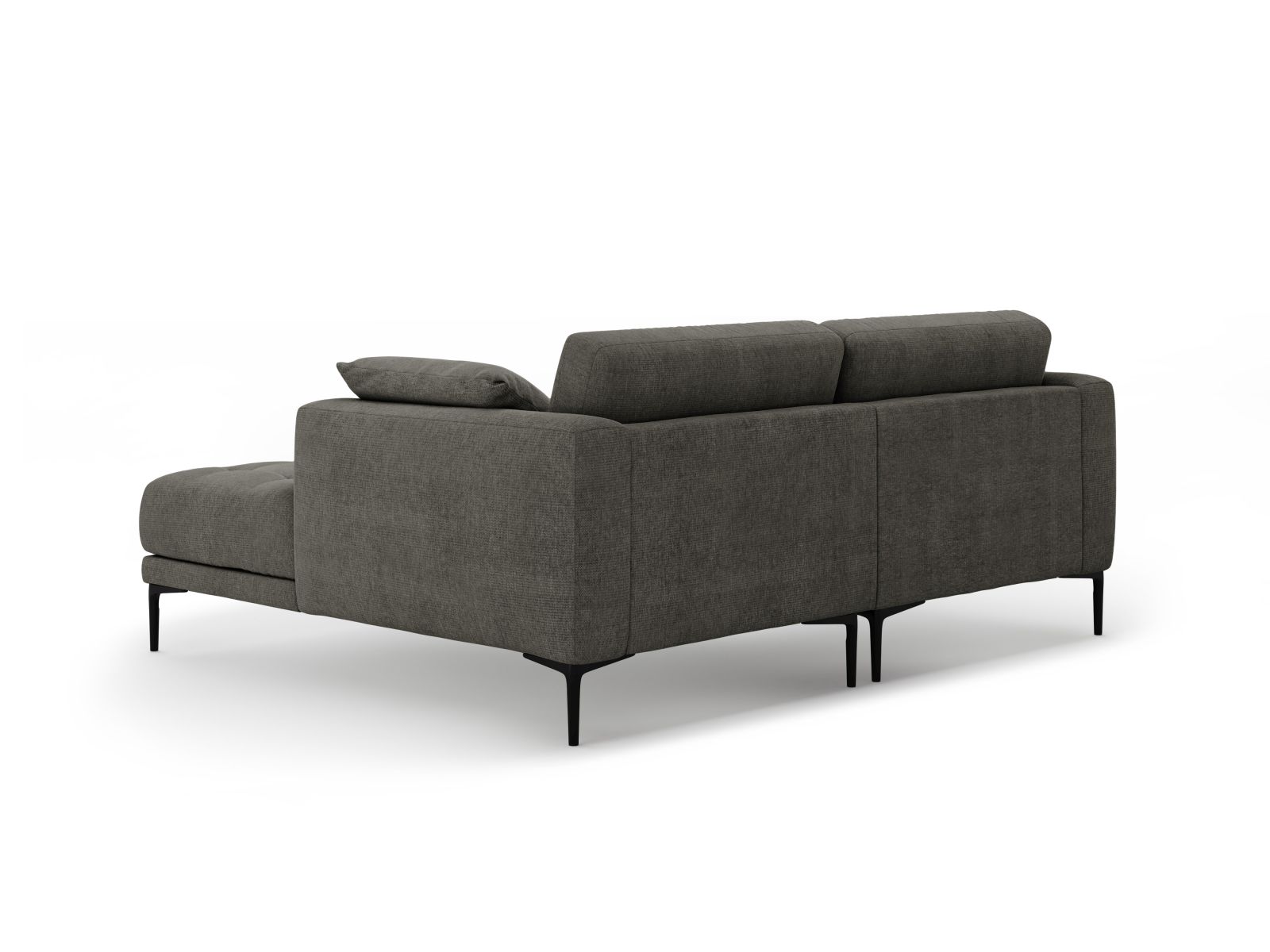 Right Corner Sofa, "Bemy", 2 Seats, 205x174x86