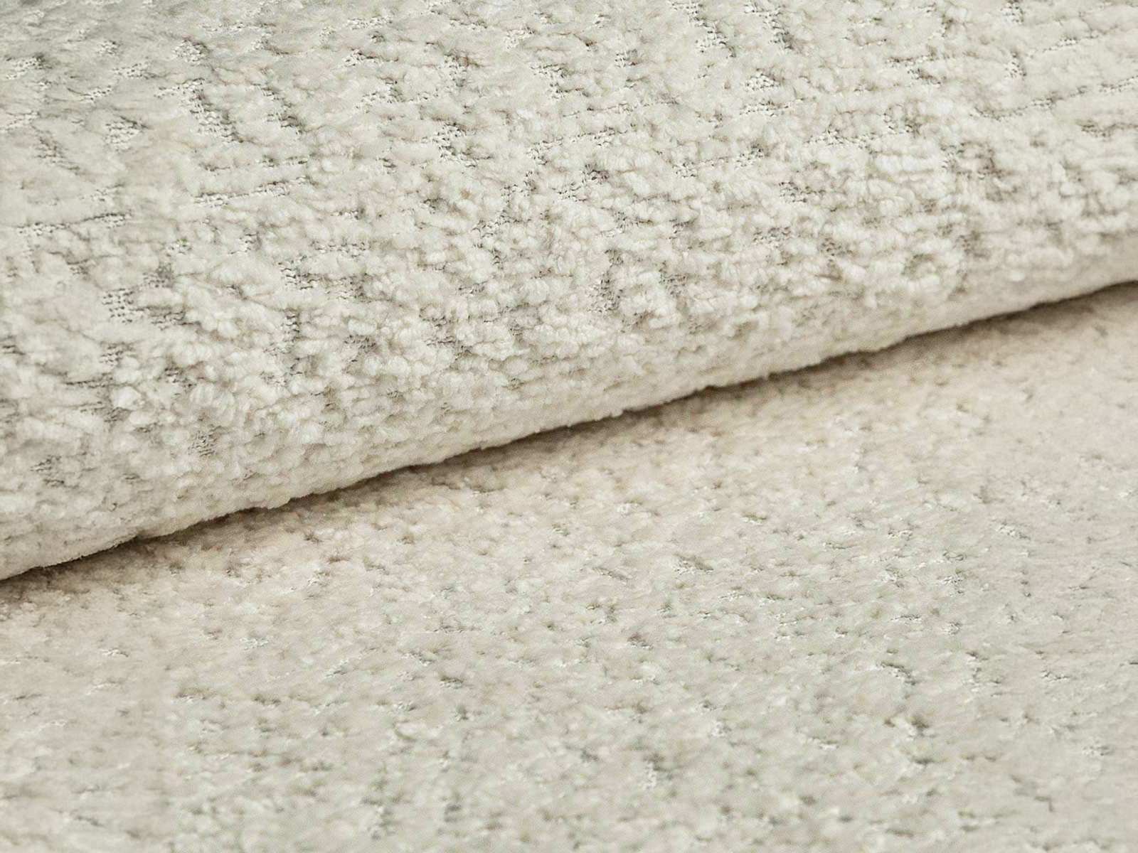 Swivel Boucle Armchair, "Letizia", 1 Seat, 86x83x76.5