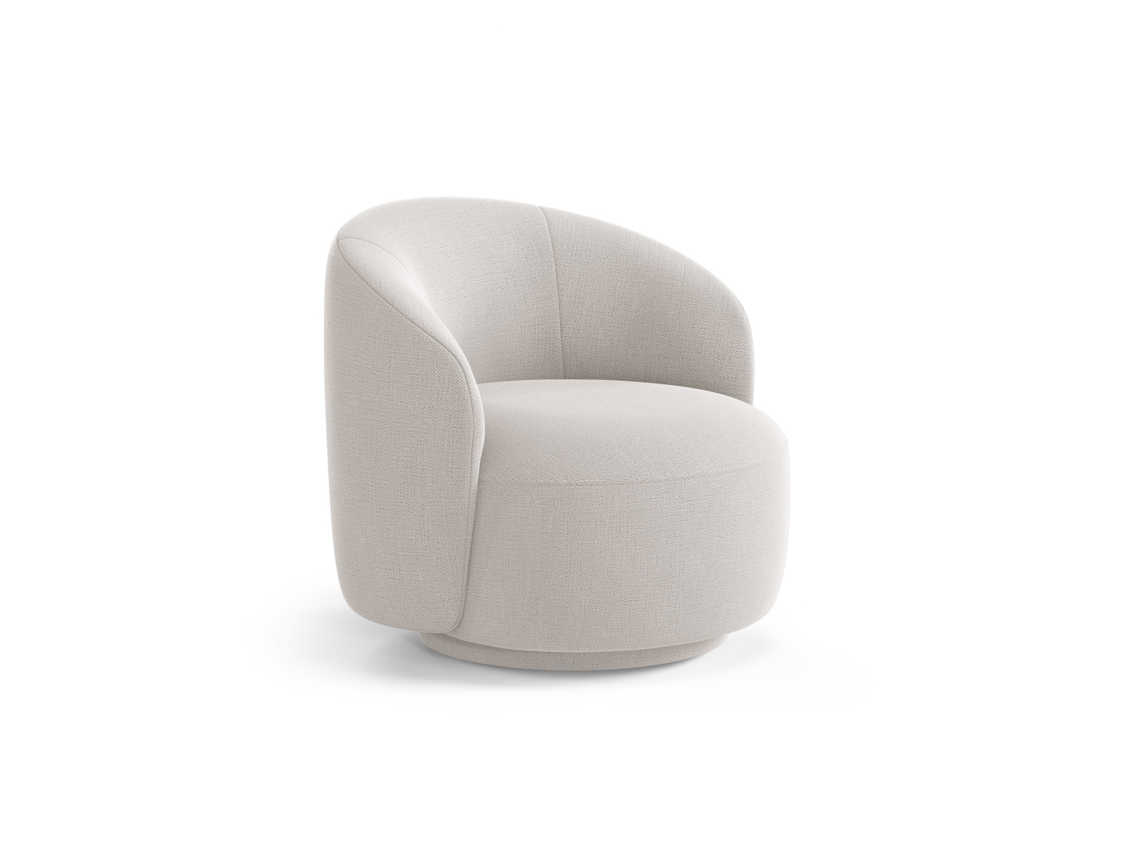 Swivel Armchair, "Letizia", 1 Seat, 86x83x76.5