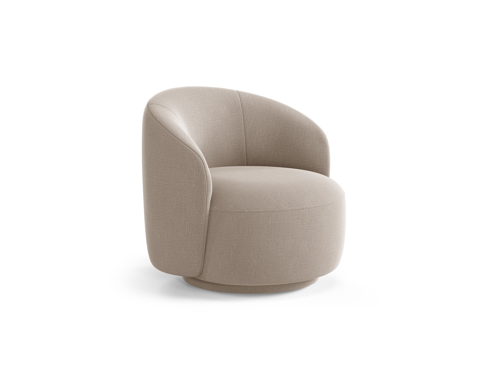 Swivel Armchair, "Letizia", 1 Seat, 86x83x76.5