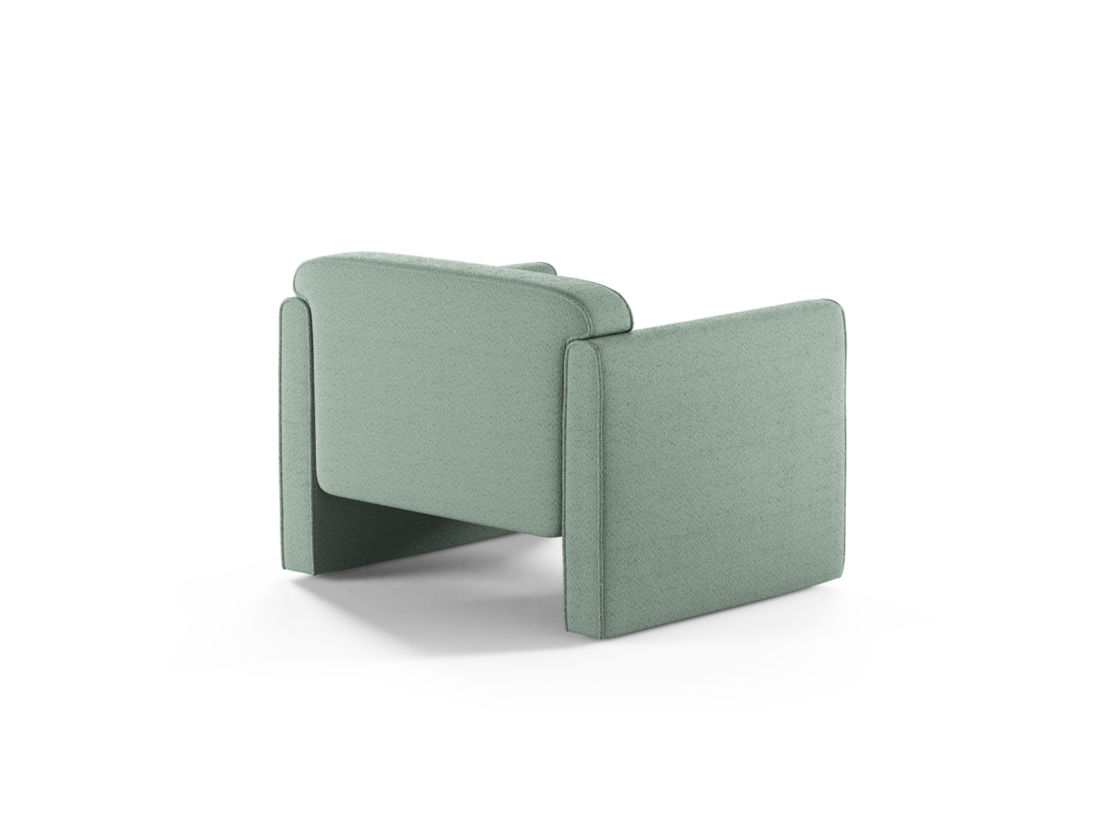 Boucle Armchair, "Abby", 1 Seat, 90x80x69