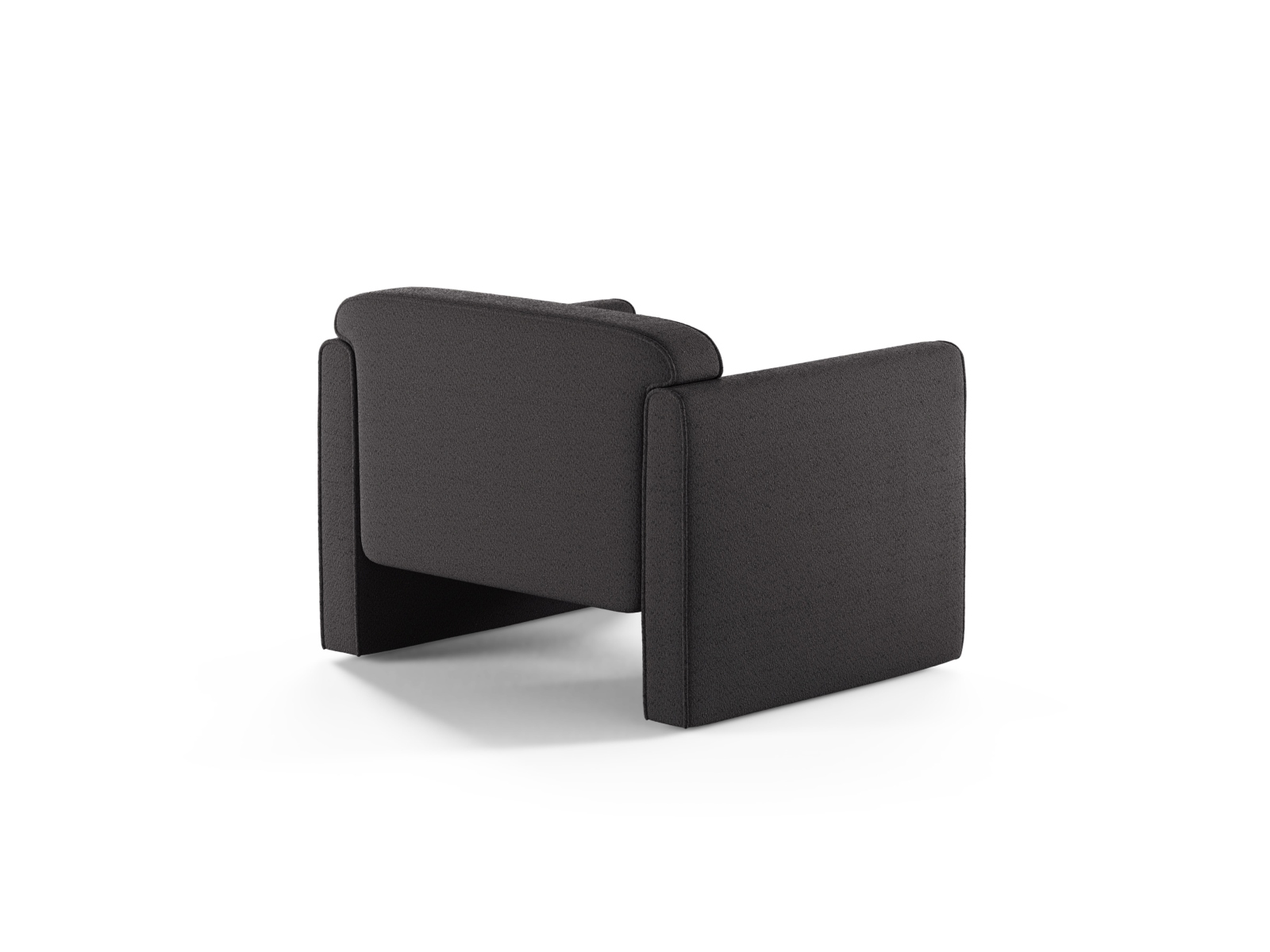 Boucle Armchair, "Abby", 1 Seat, 90x80x69