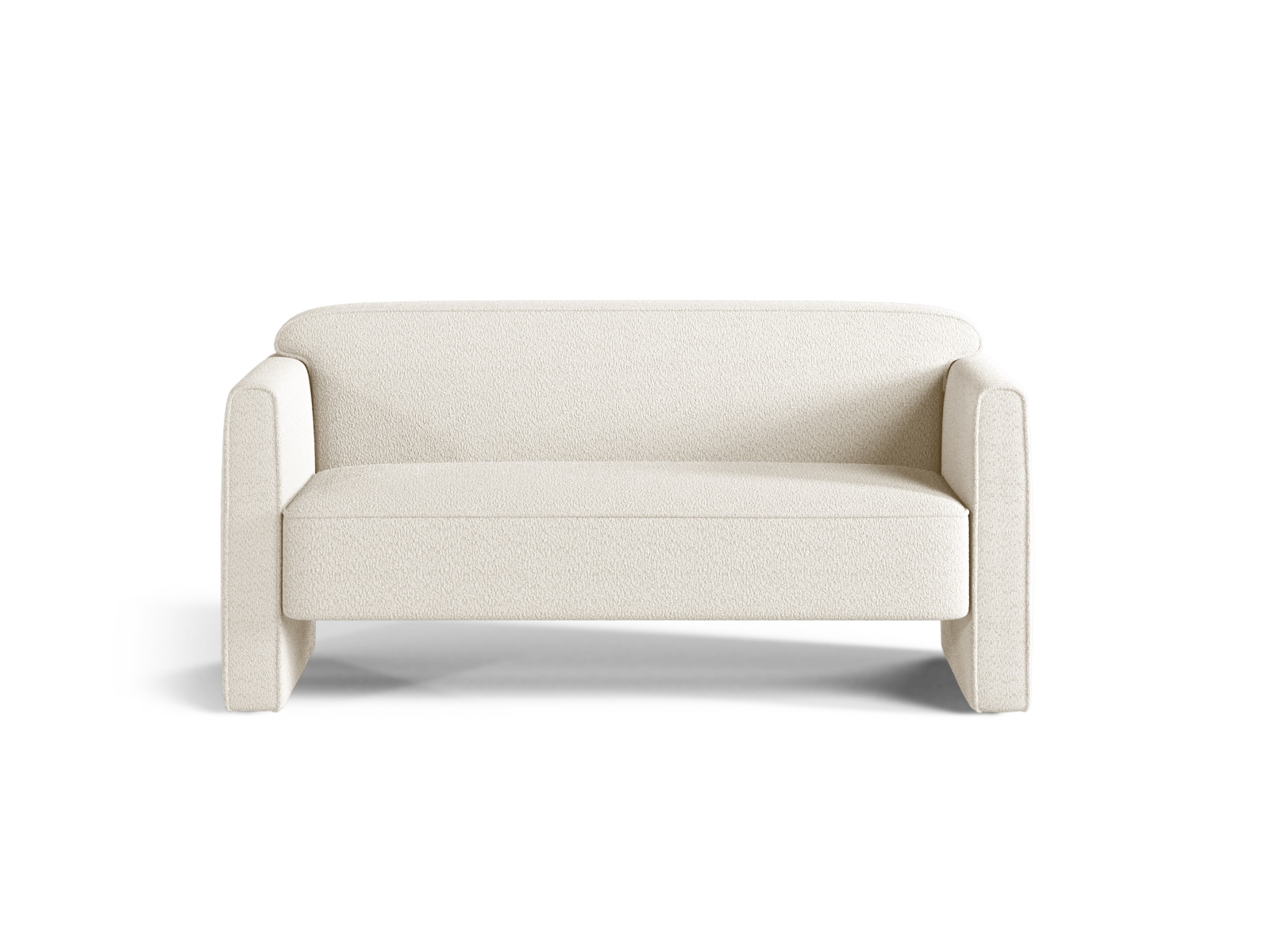Boucle Sofa, "Abby", 2 Seats, 140x80x69