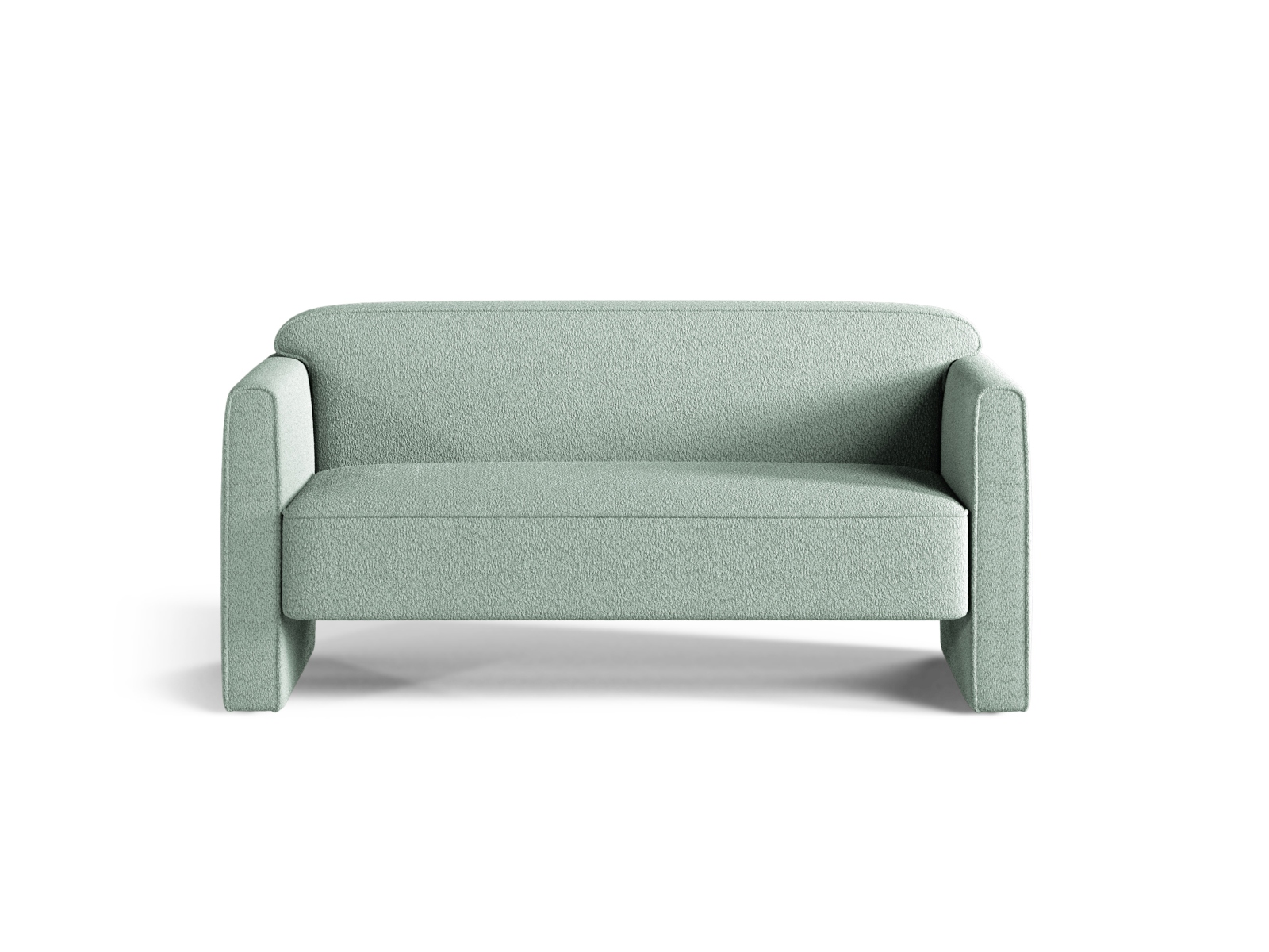 Boucle Sofa, "Abby", 2 Seats, 140x80x69