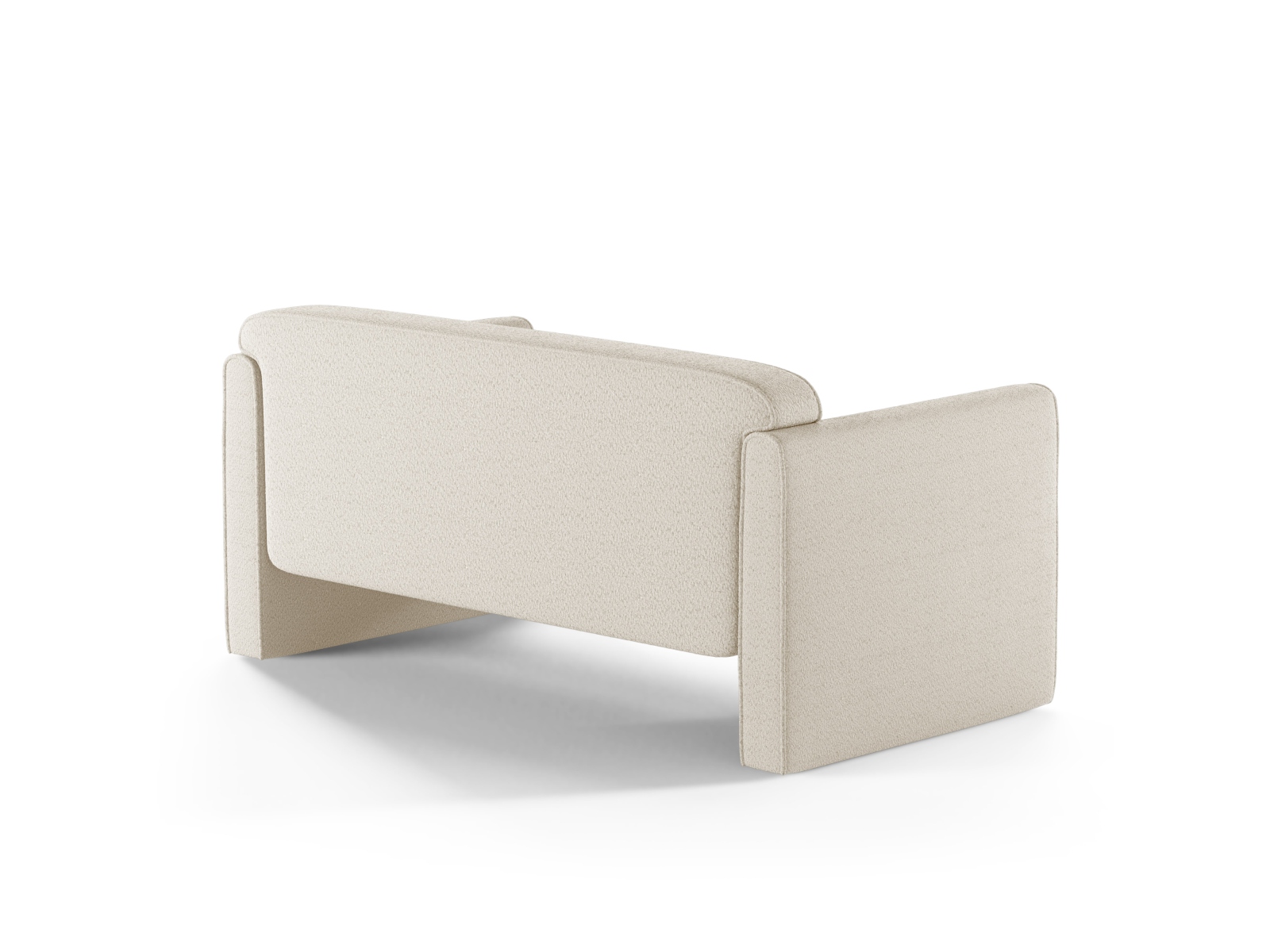 Boucle Sofa, "Abby", 2 Seats, 140x80x69