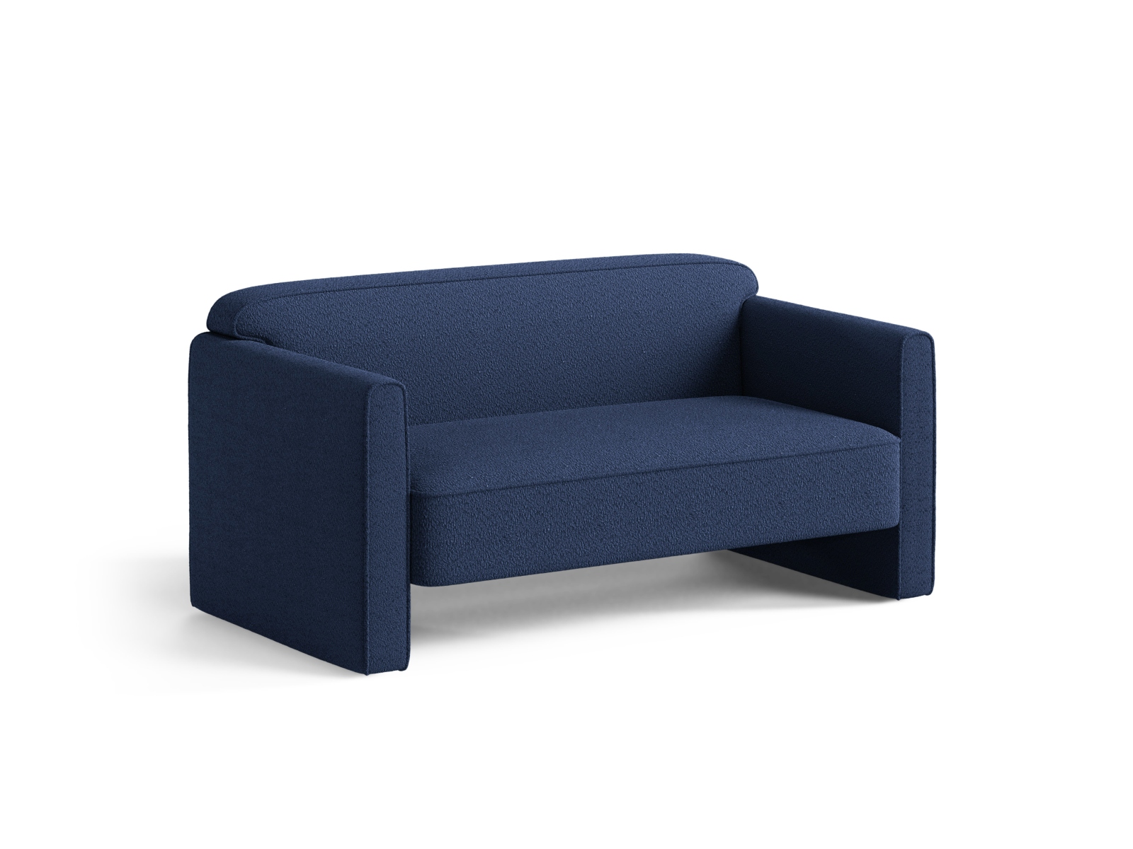 Boucle Sofa, "Abby", 2 Seats, 140x80x69