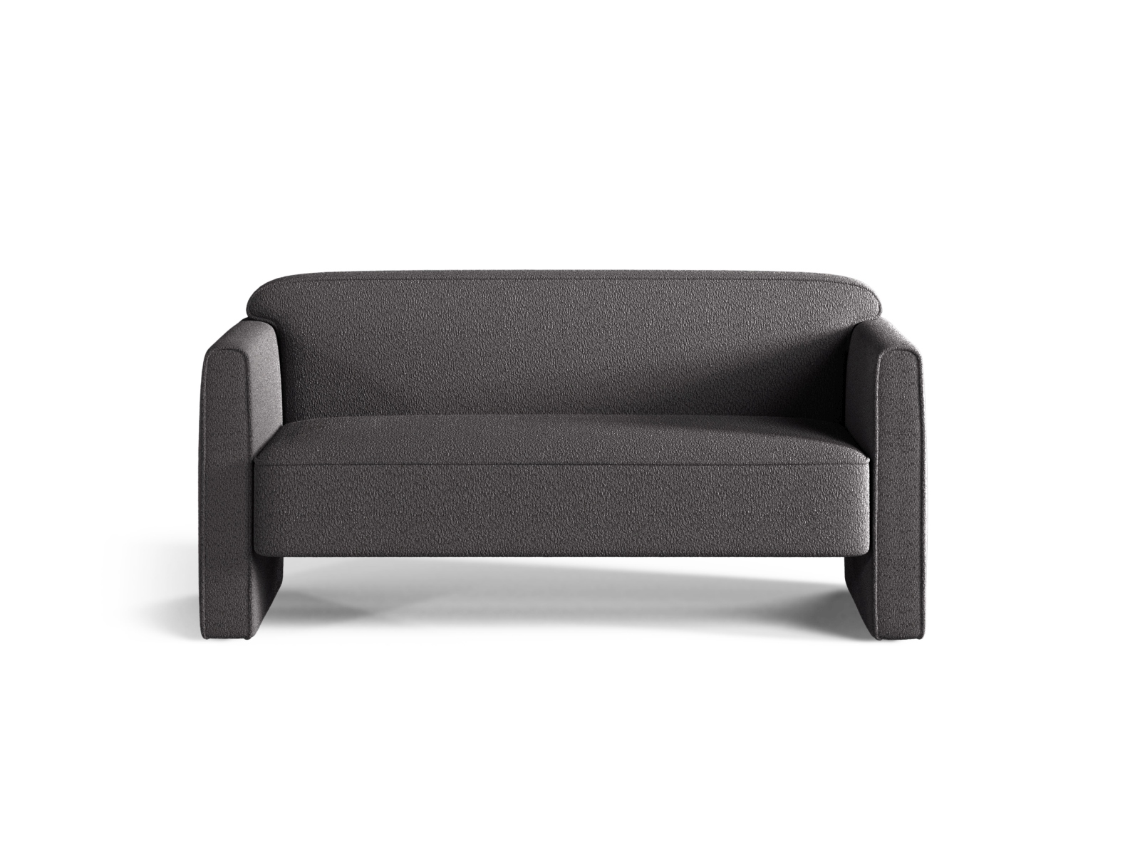Boucle Sofa, "Abby", 2 Seats, 140x80x69