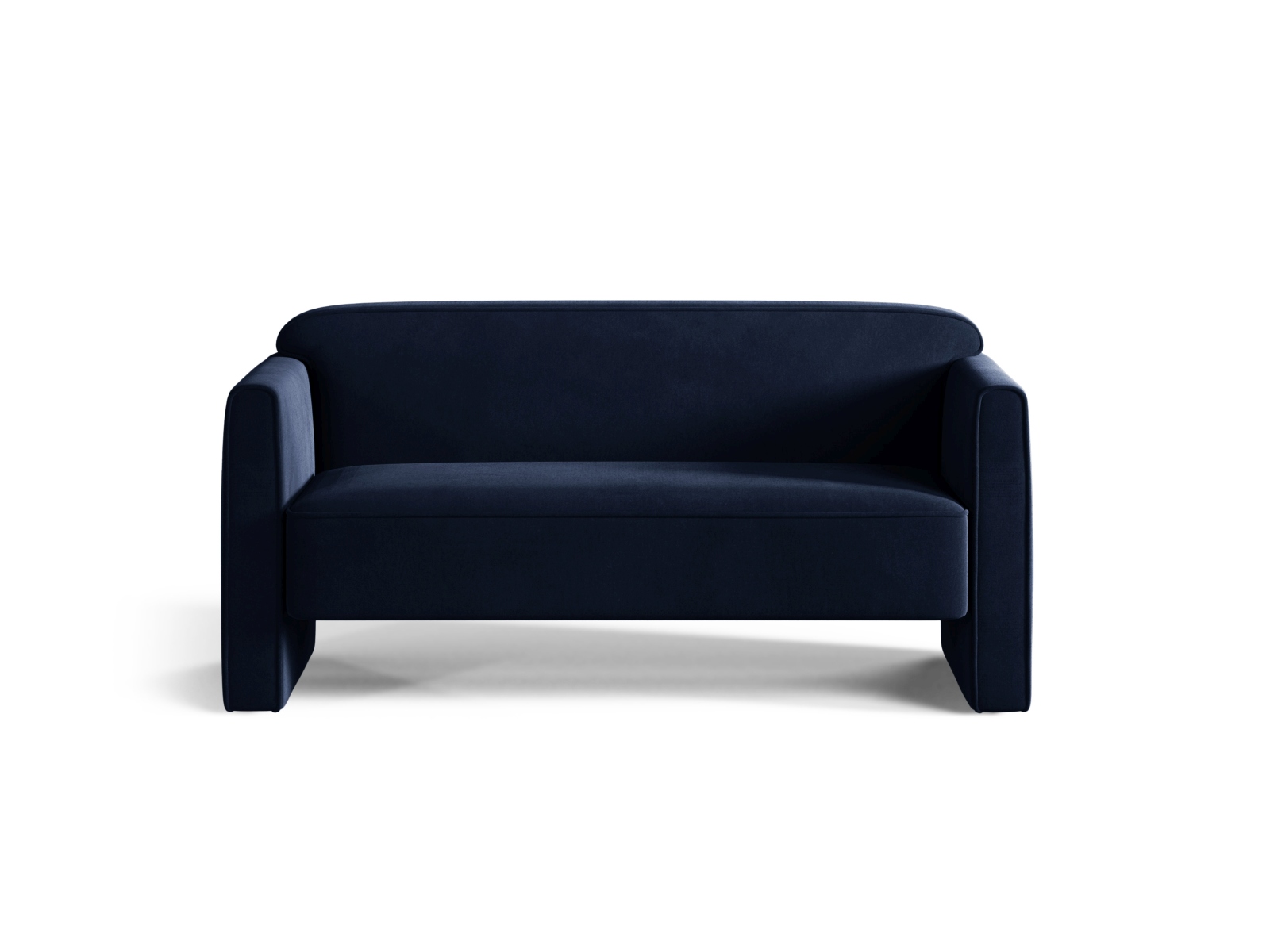 Velvet Sofa, "Abby", 2 Seats, 140x80x69