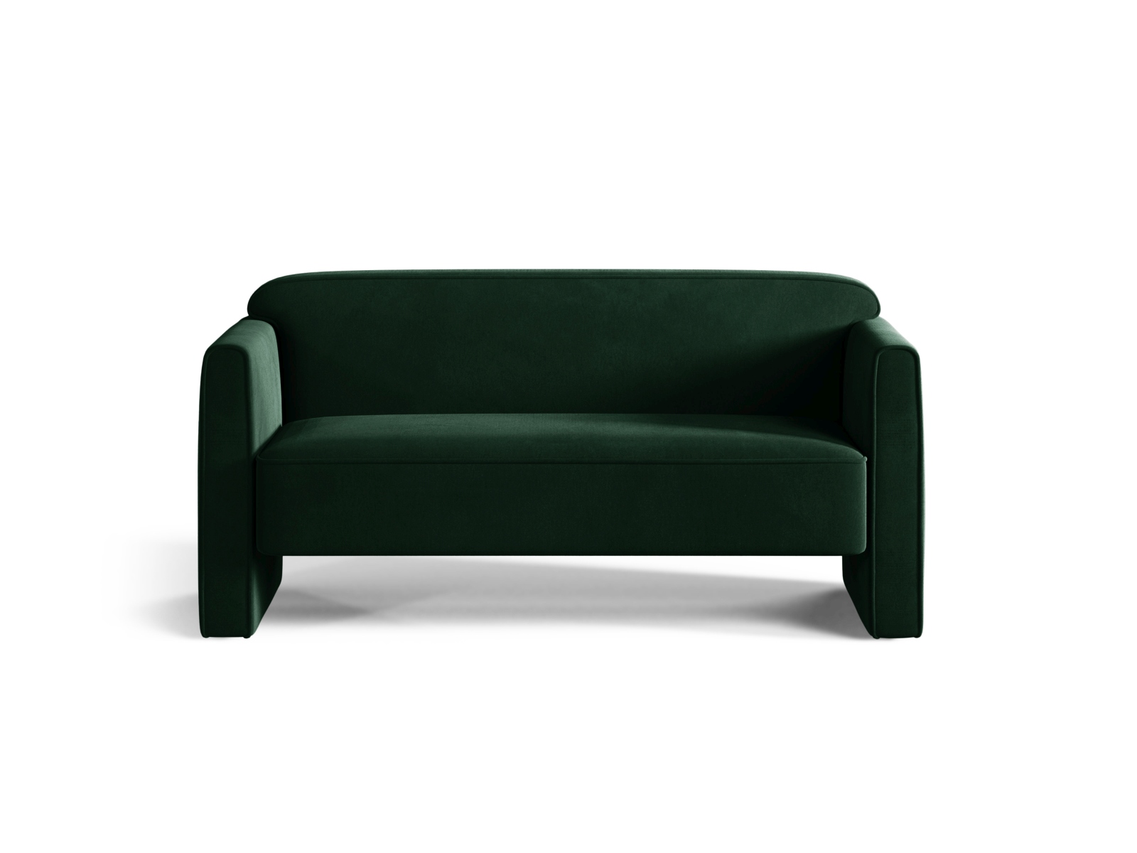 Velvet Sofa, "Abby", 2 Seats, 140x80x69