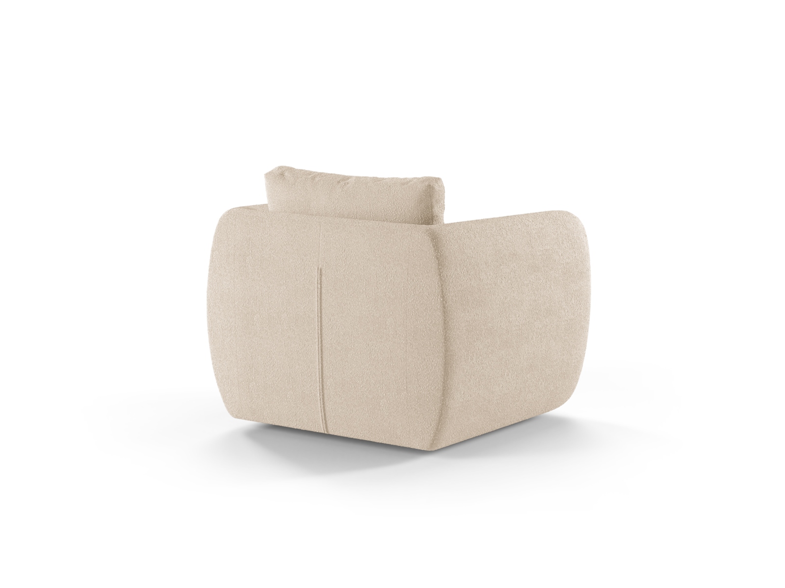 Boucle Armchair, "Iga", 1 Seat, 95.5x87x80
