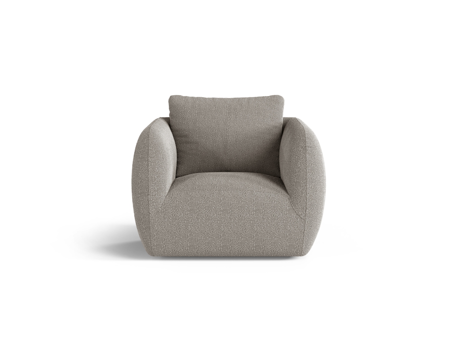 Boucle Armchair, "Iga", 1 Seat, 95.5x87x80