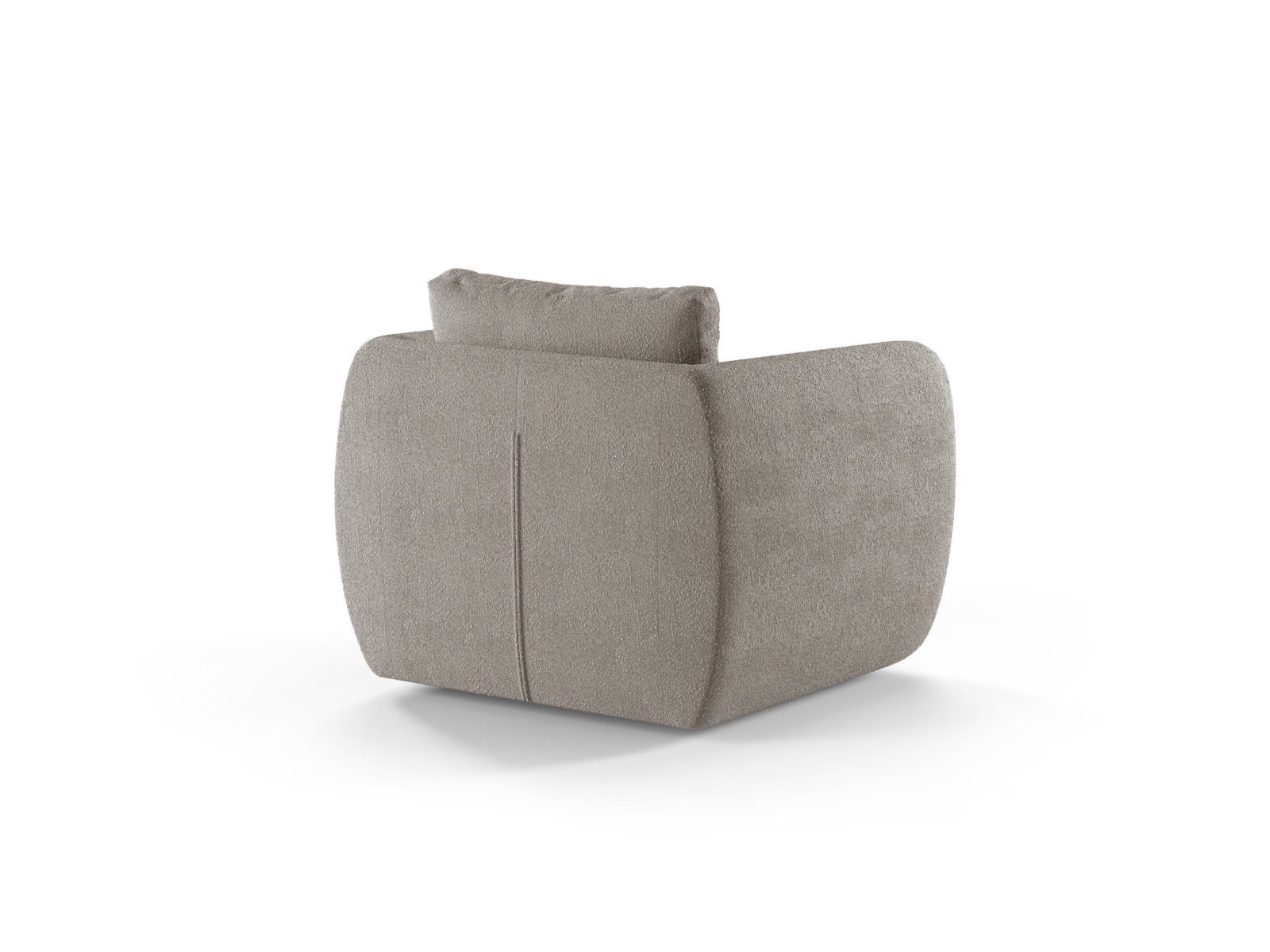 Boucle Armchair, "Iga", 1 Seat, 95.5x87x80