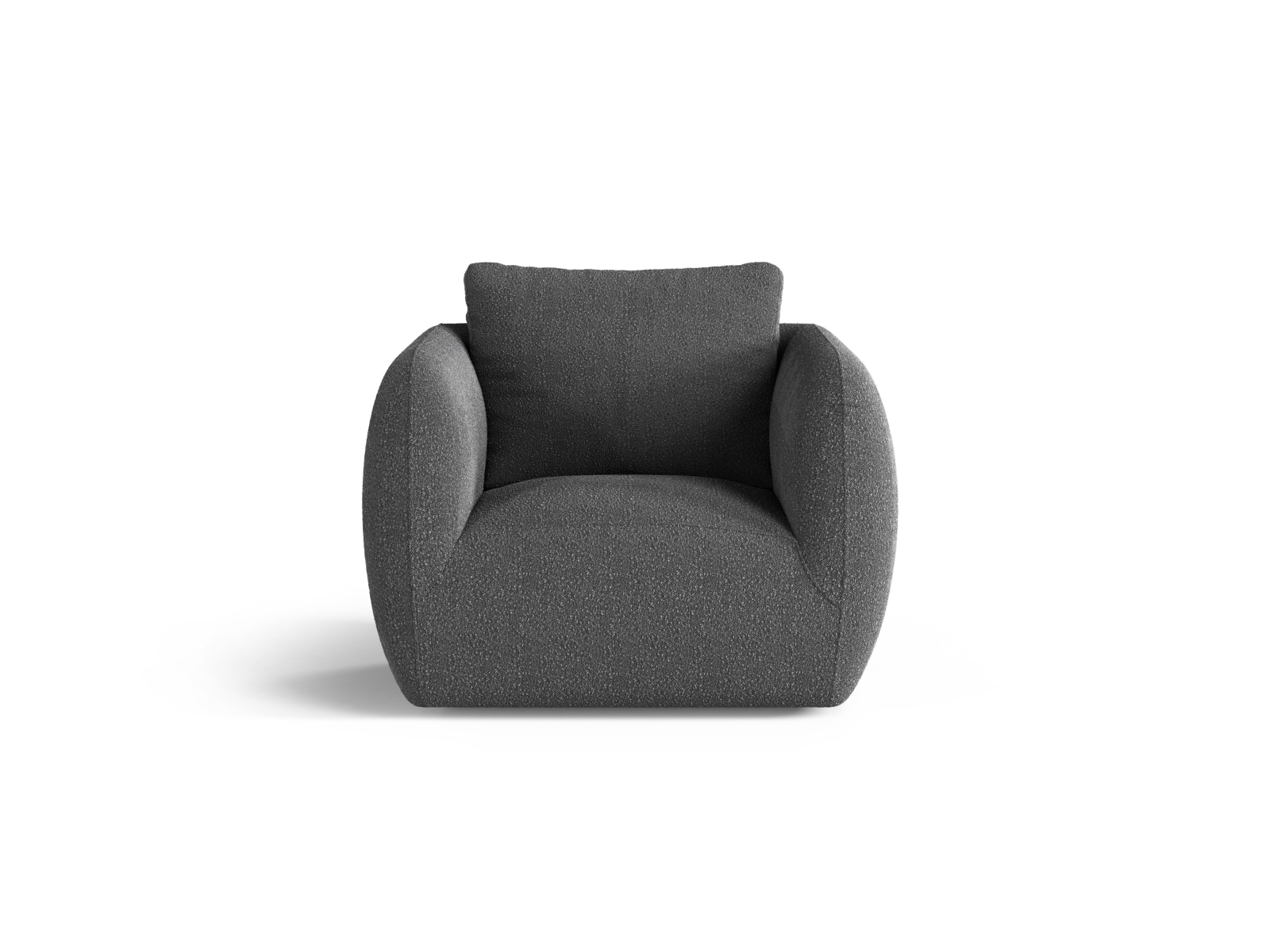 Boucle Armchair, "Iga", 1 Seat, 95.5x87x80