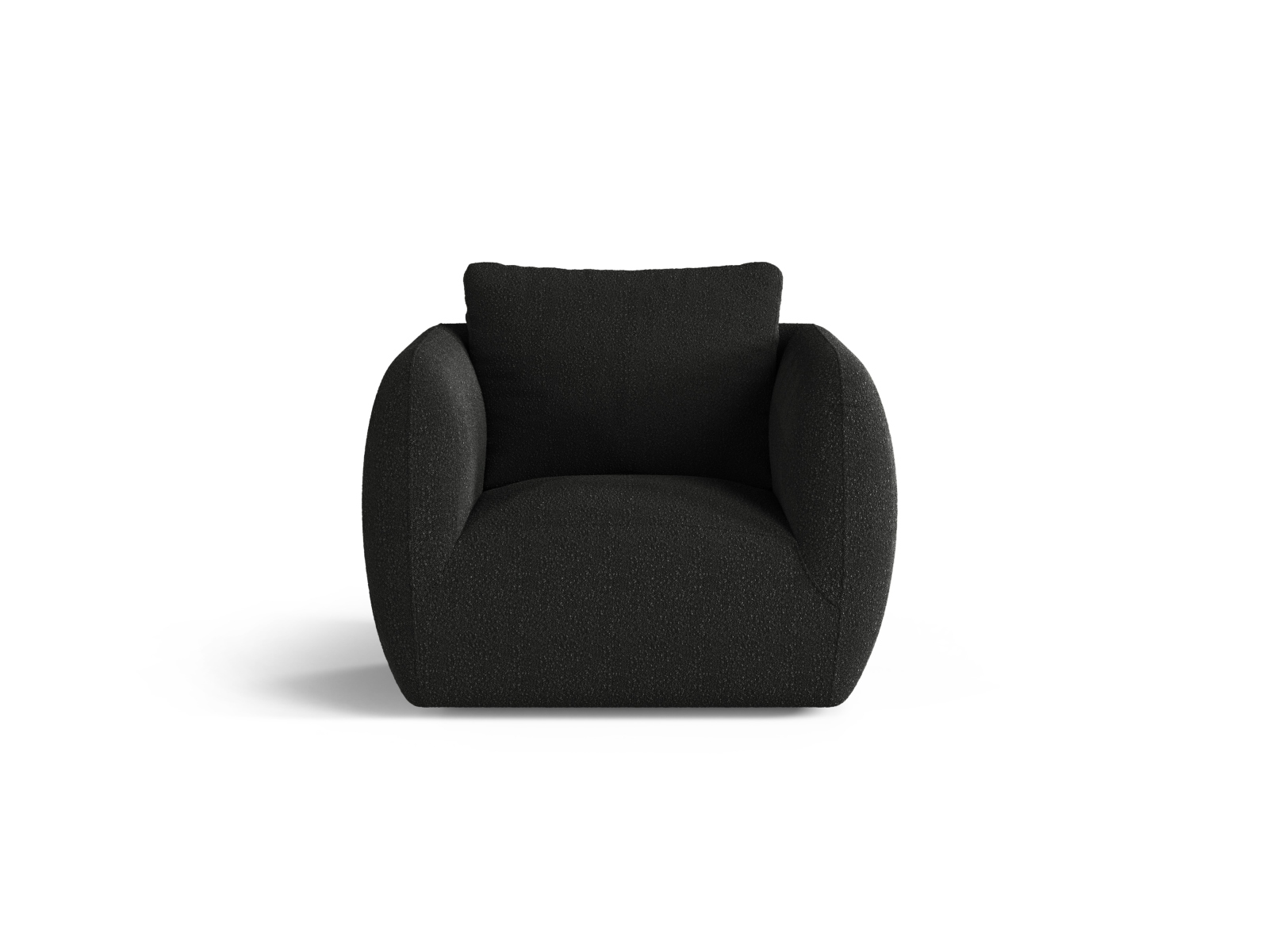 Boucle Armchair, "Iga", 1 Seat, 95.5x87x80