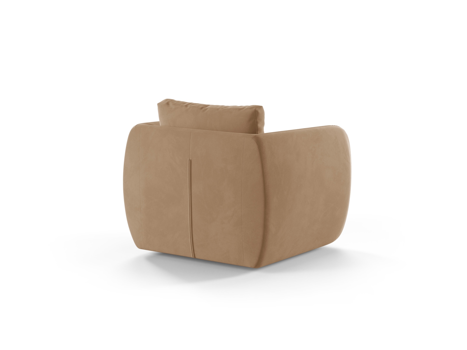 Velvet Armchair, "Iga", 1 Seat, 95.5x87x80