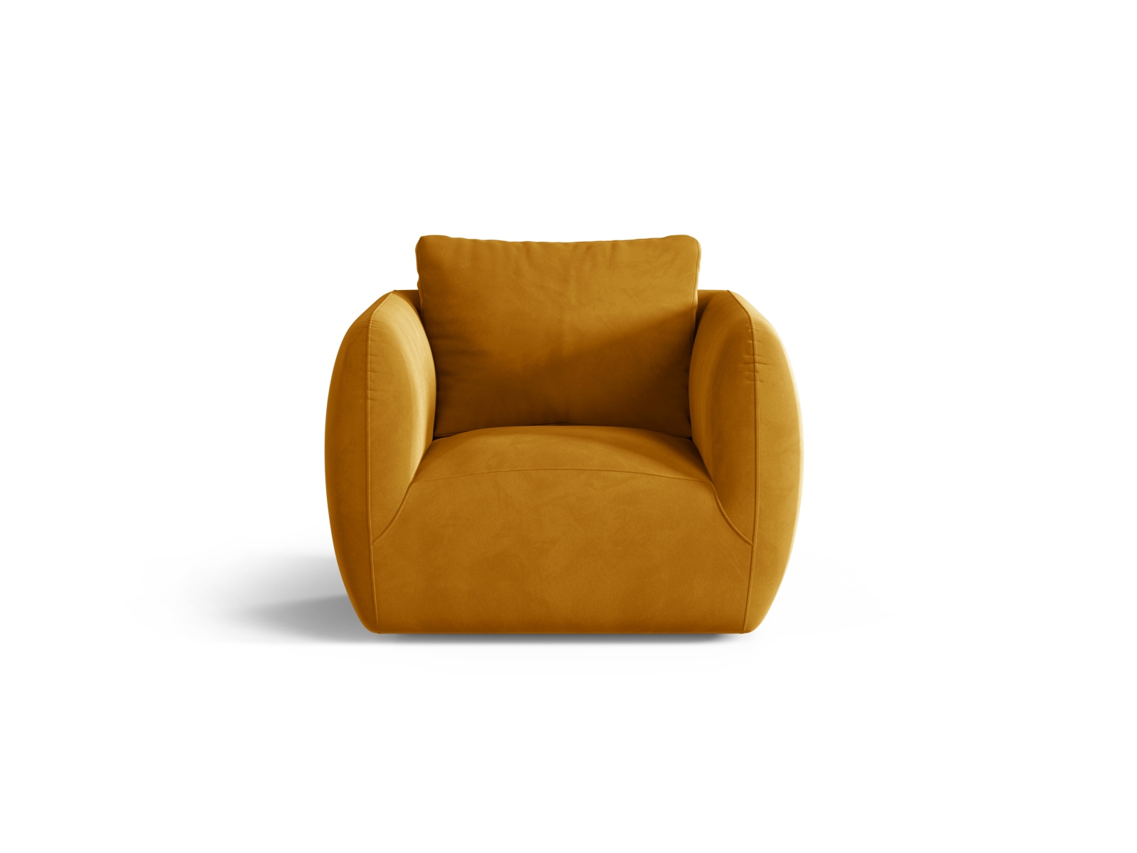 Velvet Armchair, "Iga", 1 Seat, 95.5x87x80