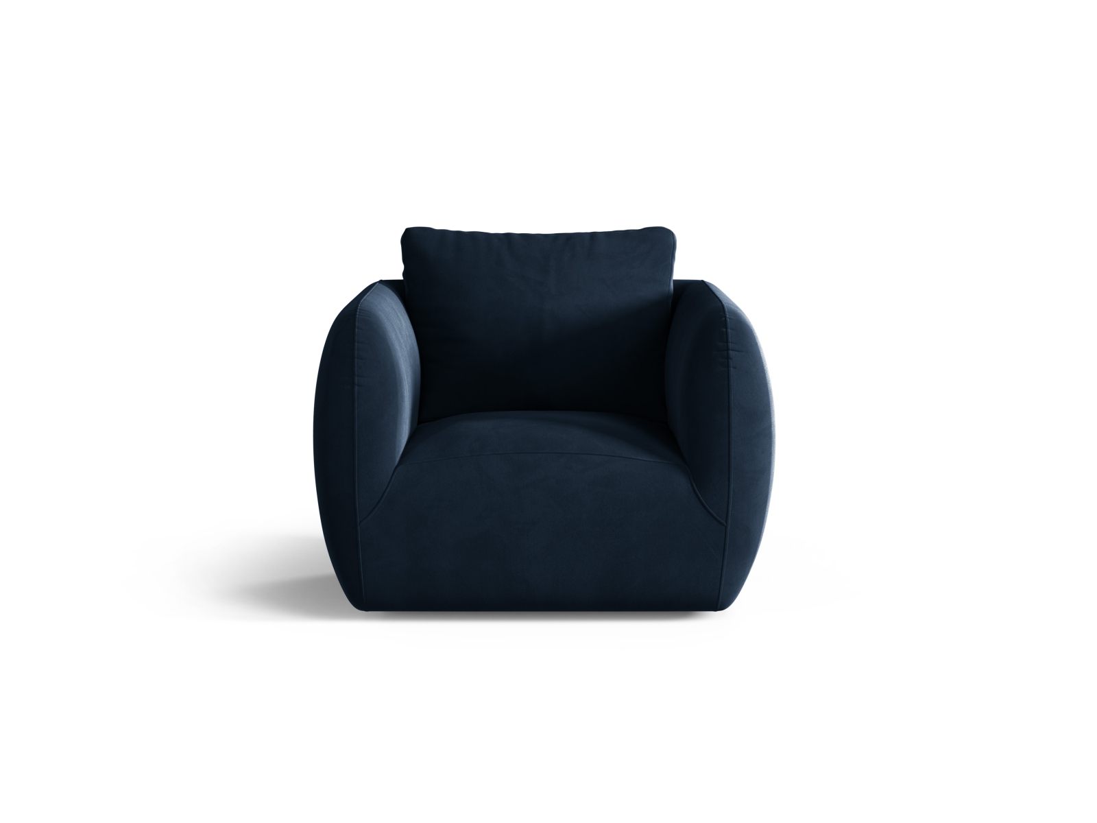 Velvet Armchair, "Iga", 1 Seat, 95.5x87x80