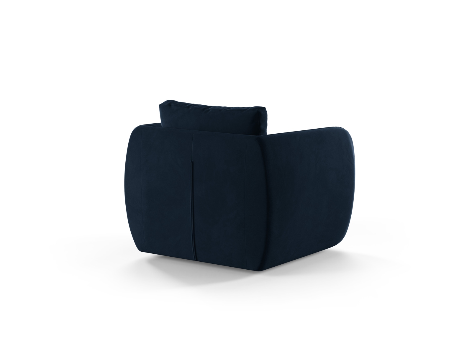 Velvet Armchair, "Iga", 1 Seat, 95.5x87x80