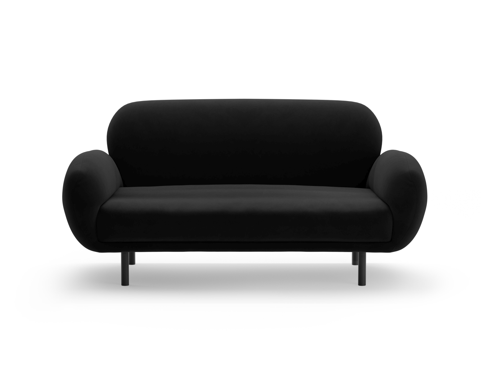 Velvet Sofa, "Poppy", 2 Seats, 148x72x82