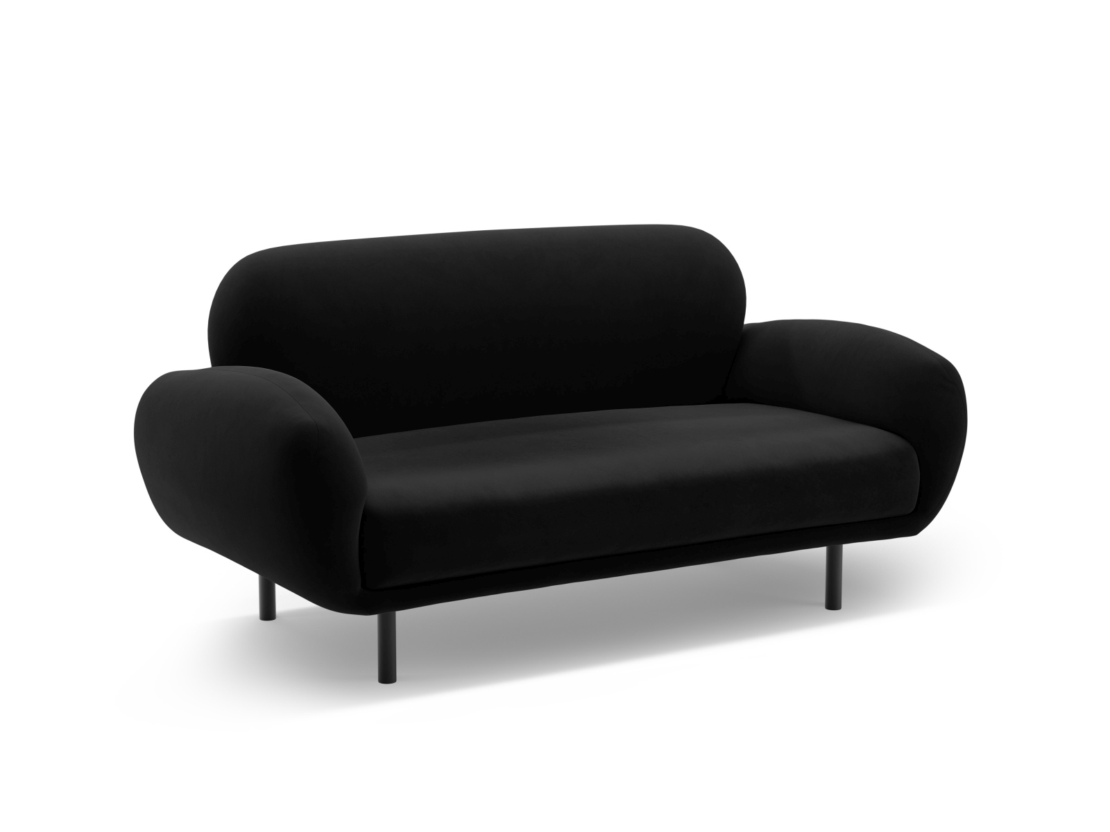 Velvet Sofa, "Poppy", 2 Seats, 148x72x82