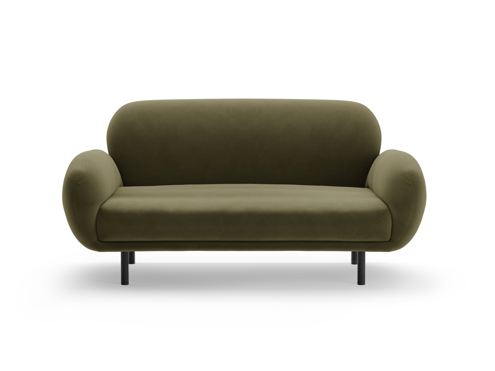 Velvet Sofa, "Poppy", 2 Seats, 148x72x82