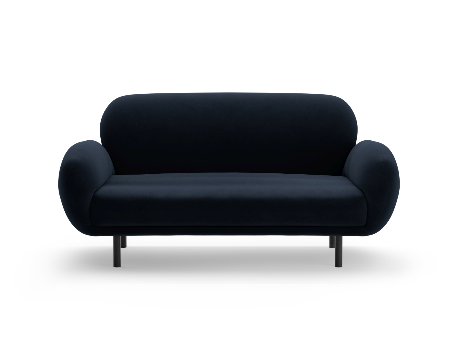 Velvet Sofa, "Poppy", 2 Seats, 148x72x82