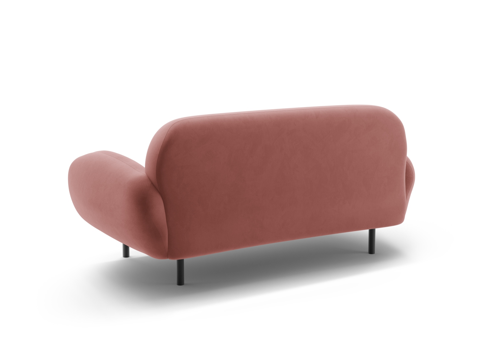 Velvet Sofa, "Poppy", 2 Seats, 148x72x82