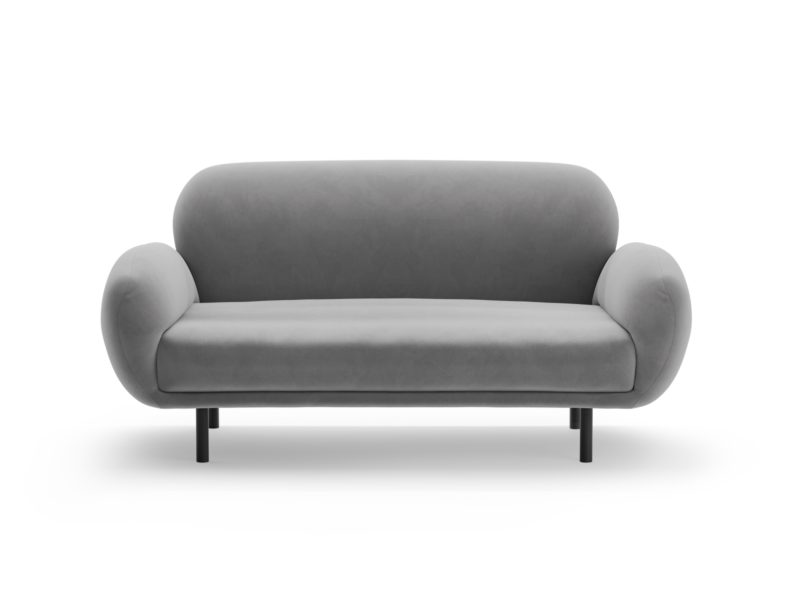 Velvet Sofa, "Poppy", 2 Seats, 148x72x82