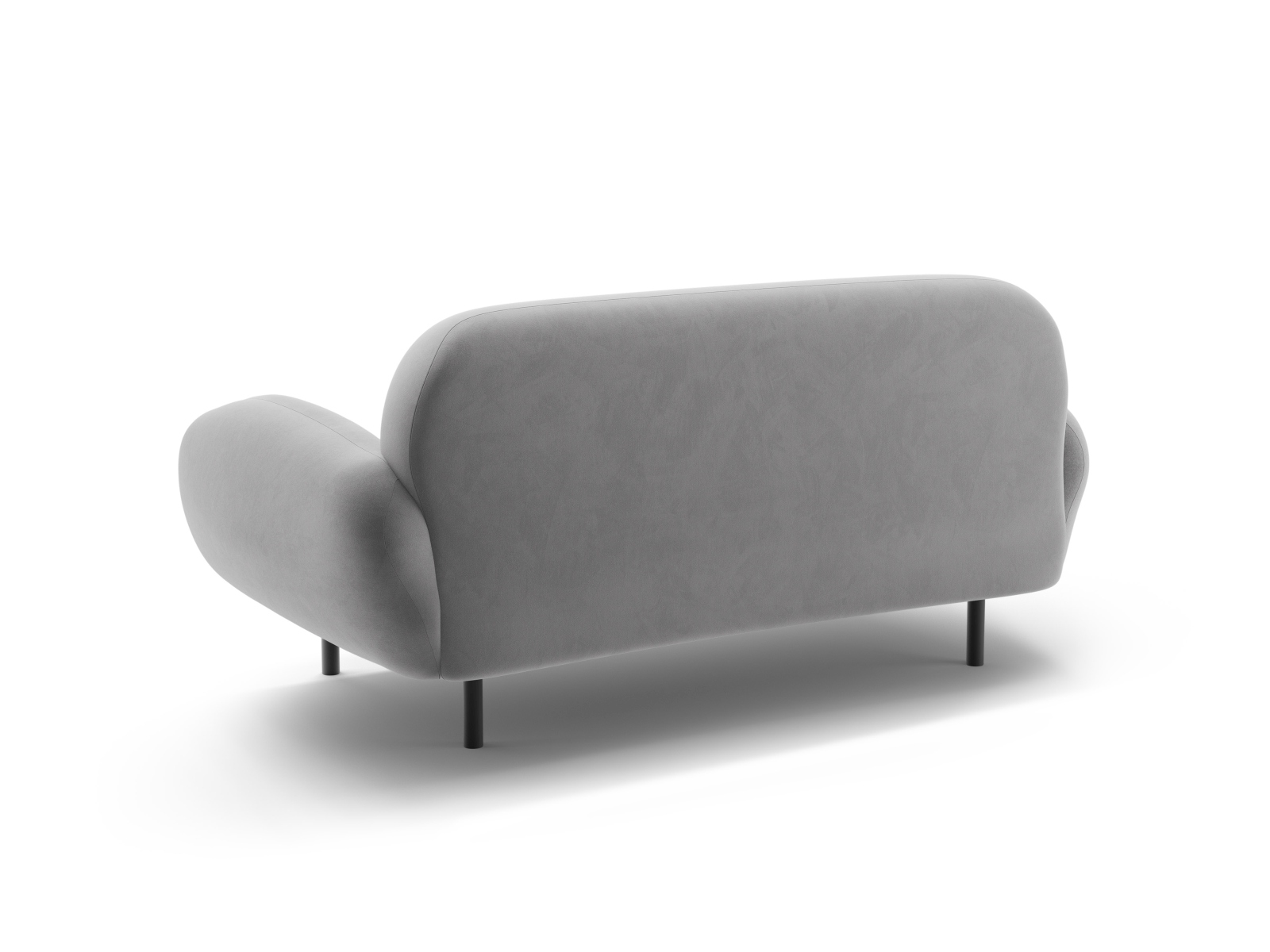 Velvet Sofa, "Poppy", 2 Seats, 148x72x82