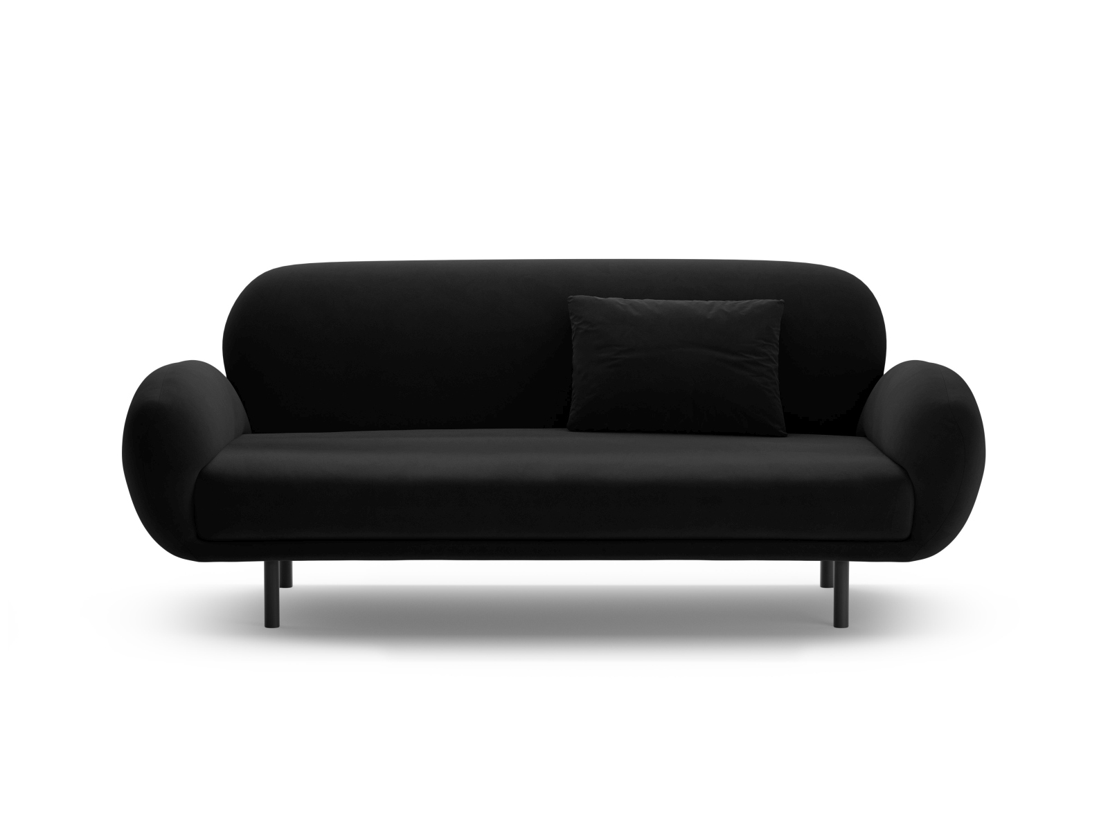 Velvet Sofa, "Poppy", 2 Seats, 178x72x82