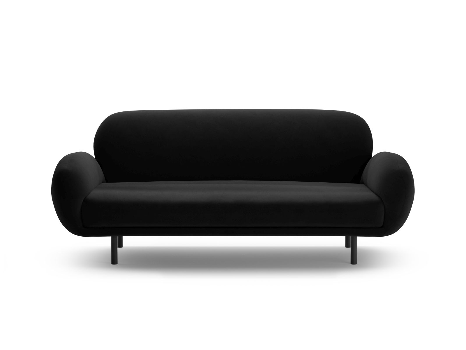Velvet Sofa, "Poppy", 2 Seats, 178x72x82