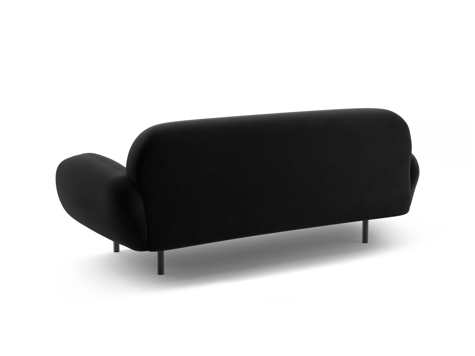 Velvet Sofa, "Poppy", 2 Seats, 178x72x82