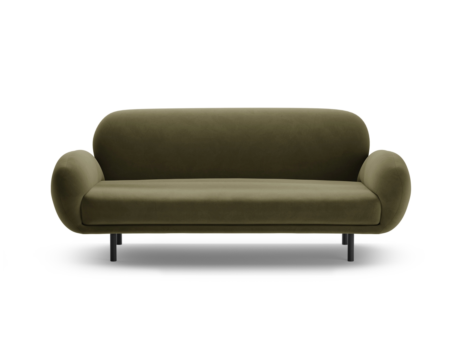 Velvet Sofa, "Poppy", 2 Seats, 178x72x82