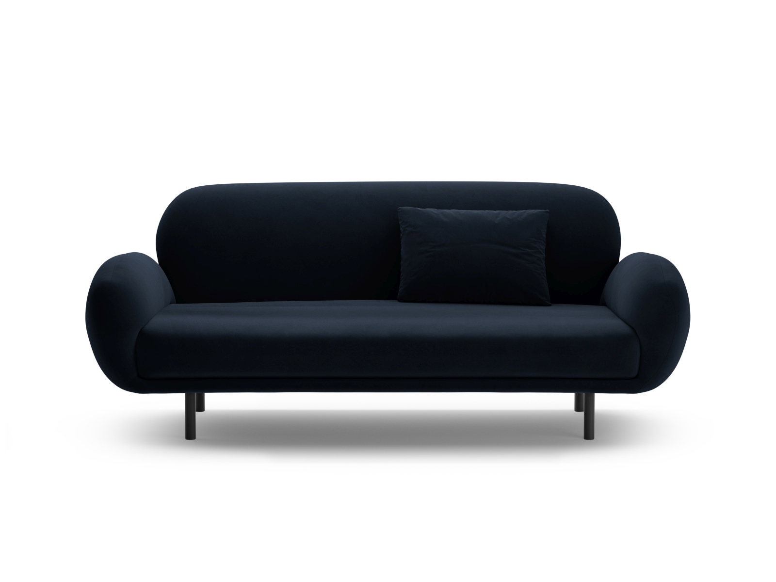Velvet Sofa, "Poppy", 2 Seats, 178x72x82
