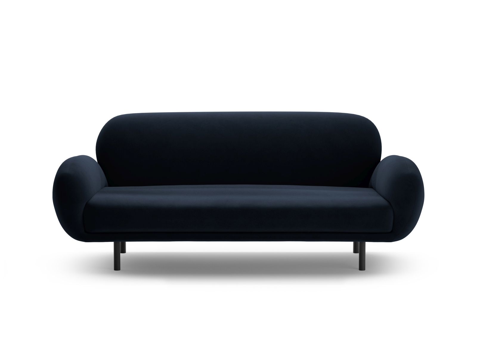 Velvet Sofa, "Poppy", 2 Seats, 178x72x82