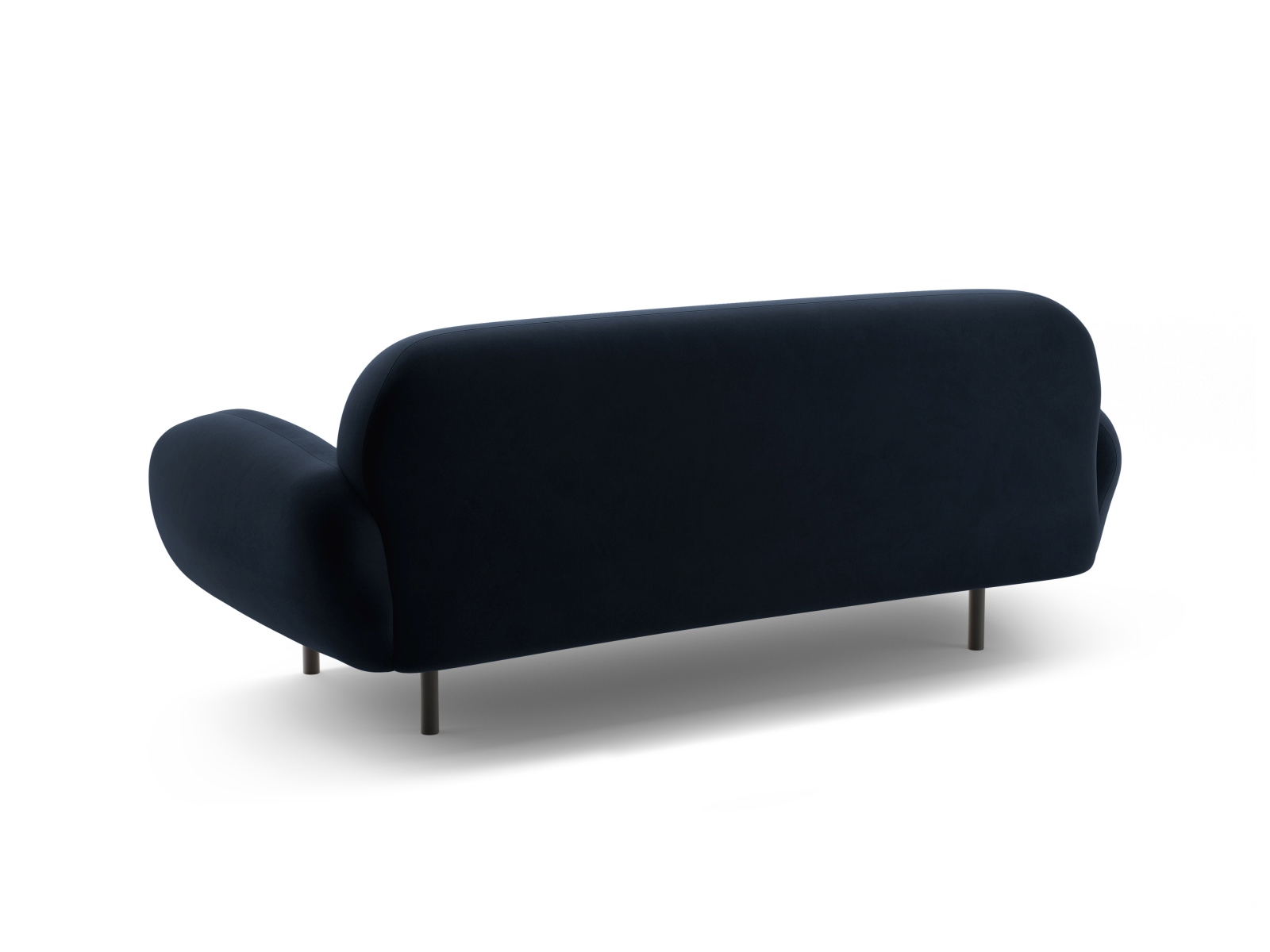 Velvet Sofa, "Poppy", 2 Seats, 178x72x82
