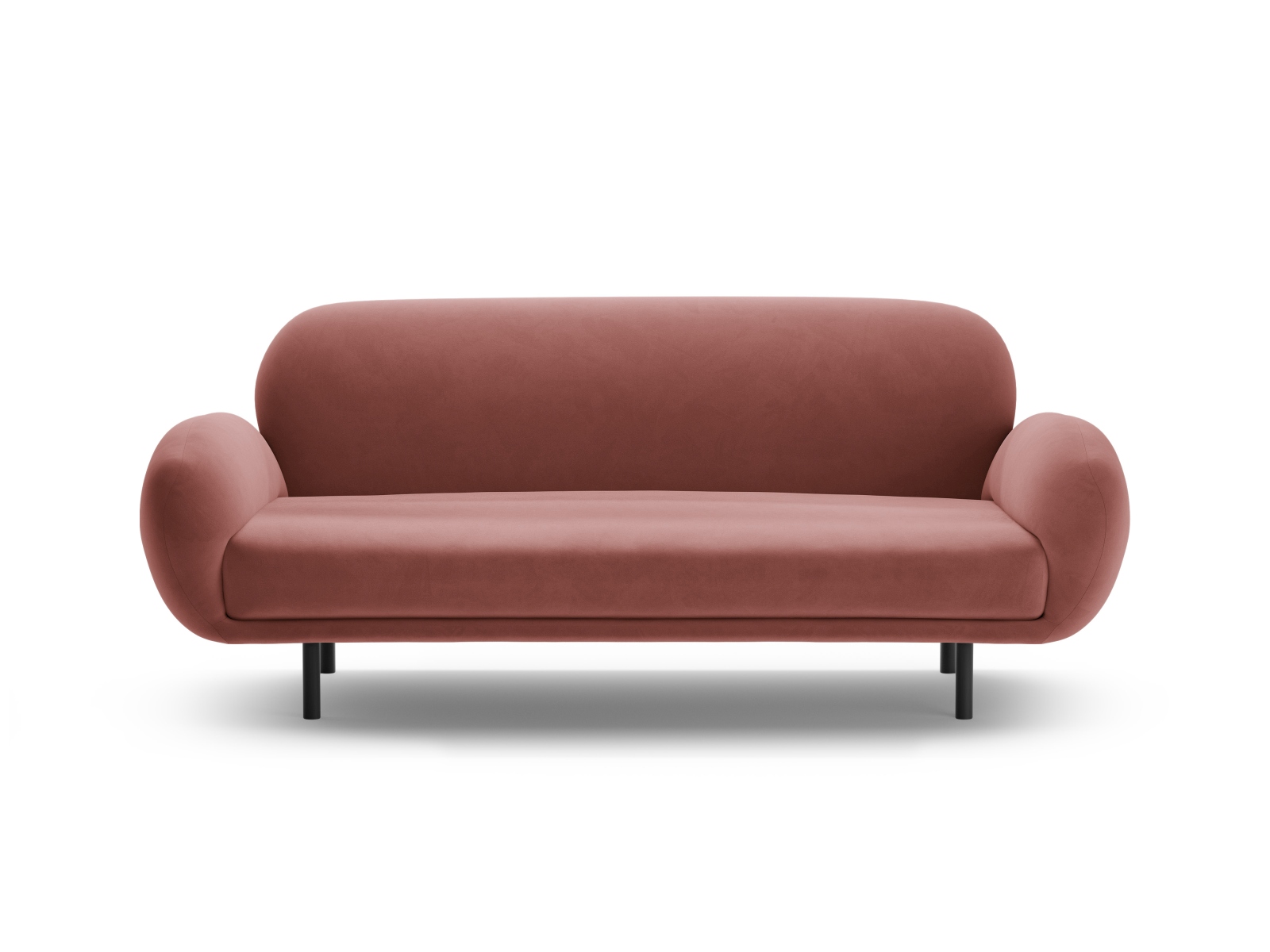 Velvet Sofa, "Poppy", 2 Seats, 178x72x82