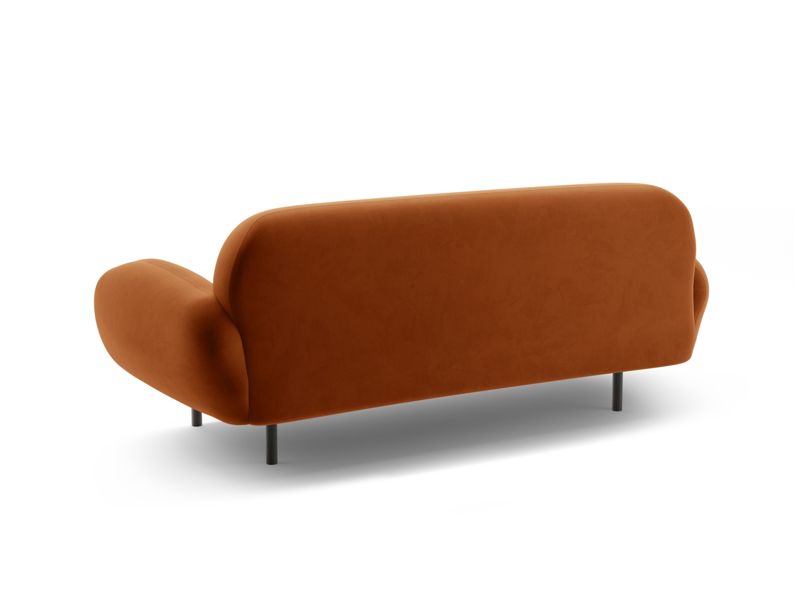 Velvet Sofa, "Poppy", 2 Seats, 178x72x82