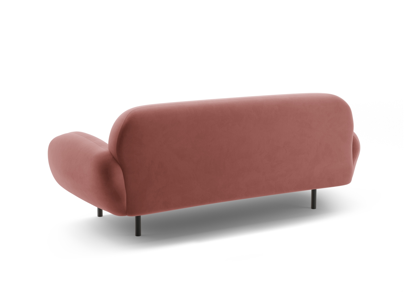 Velvet Sofa, "Poppy", 2 Seats, 178x72x82