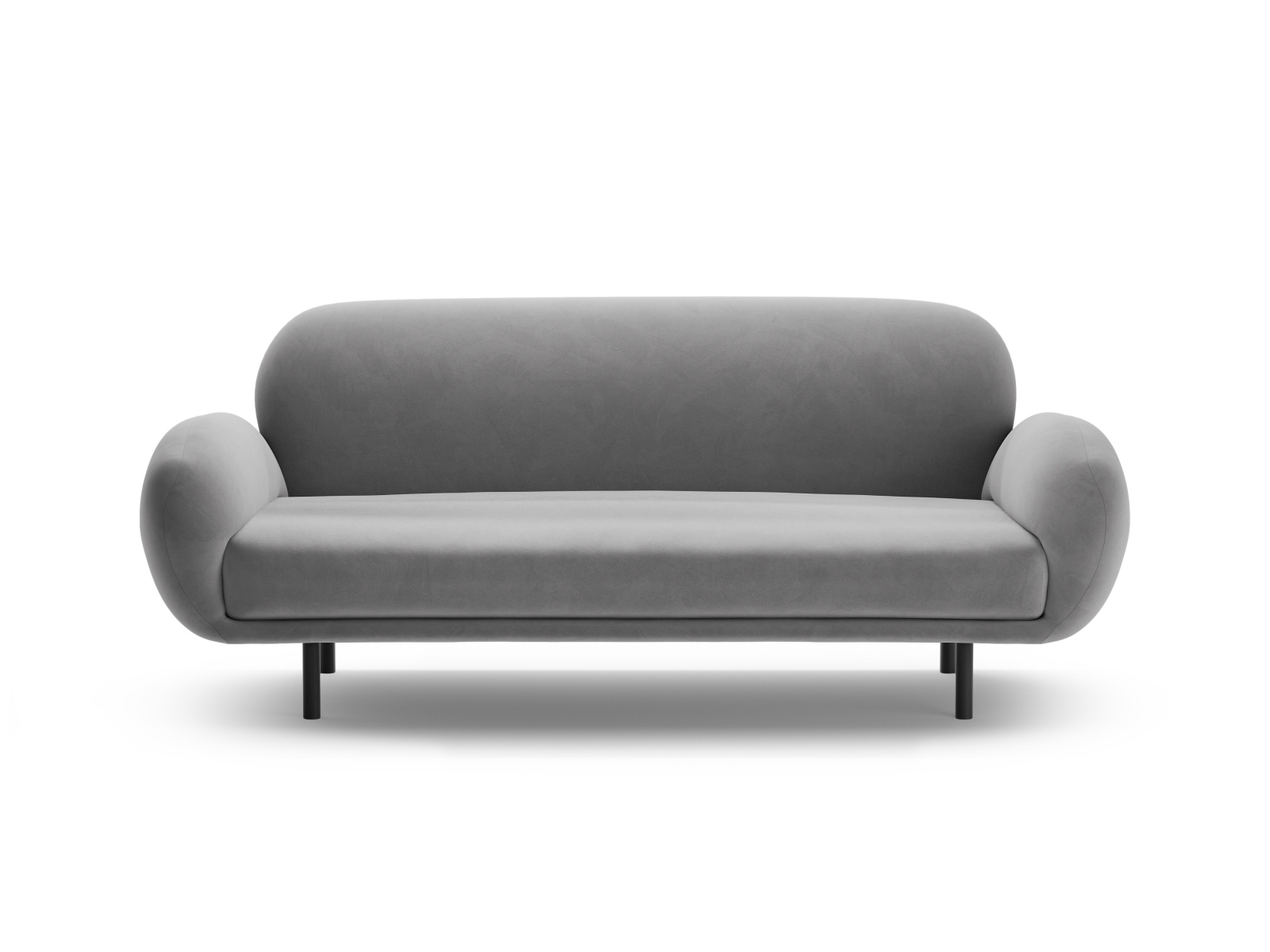 Velvet Sofa, "Poppy", 2 Seats, 178x72x82