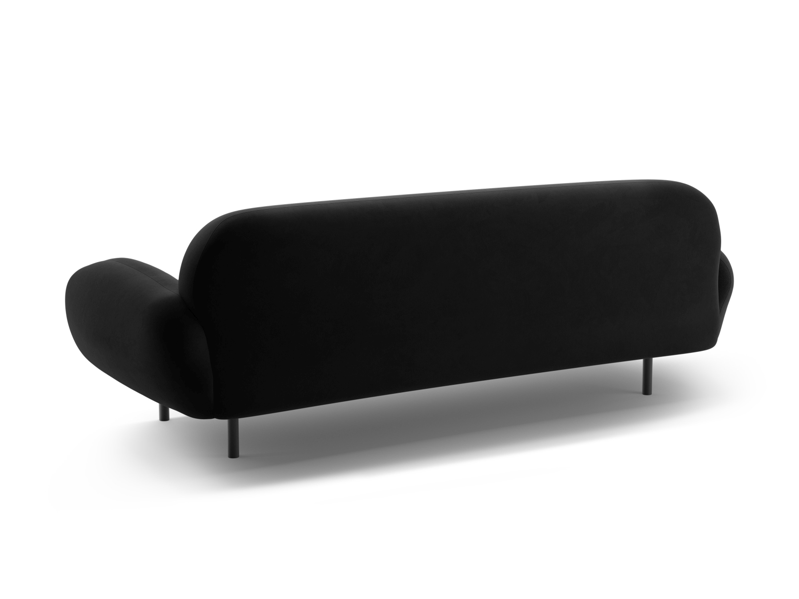 Velvet Sofa, "Poppy", 3 Seats, 208x72x82