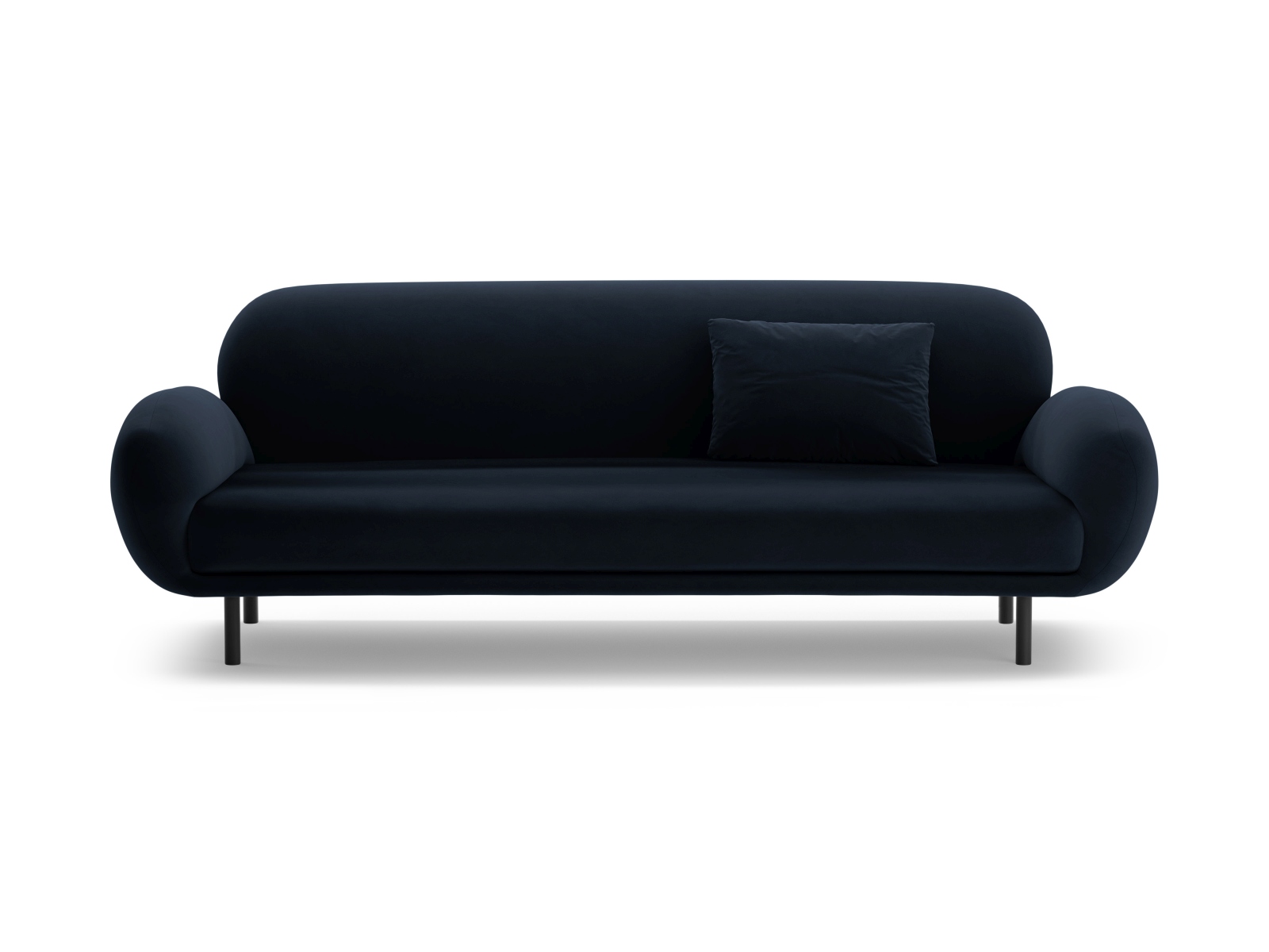 Velvet Sofa, "Poppy", 3 Seats, 208x72x82