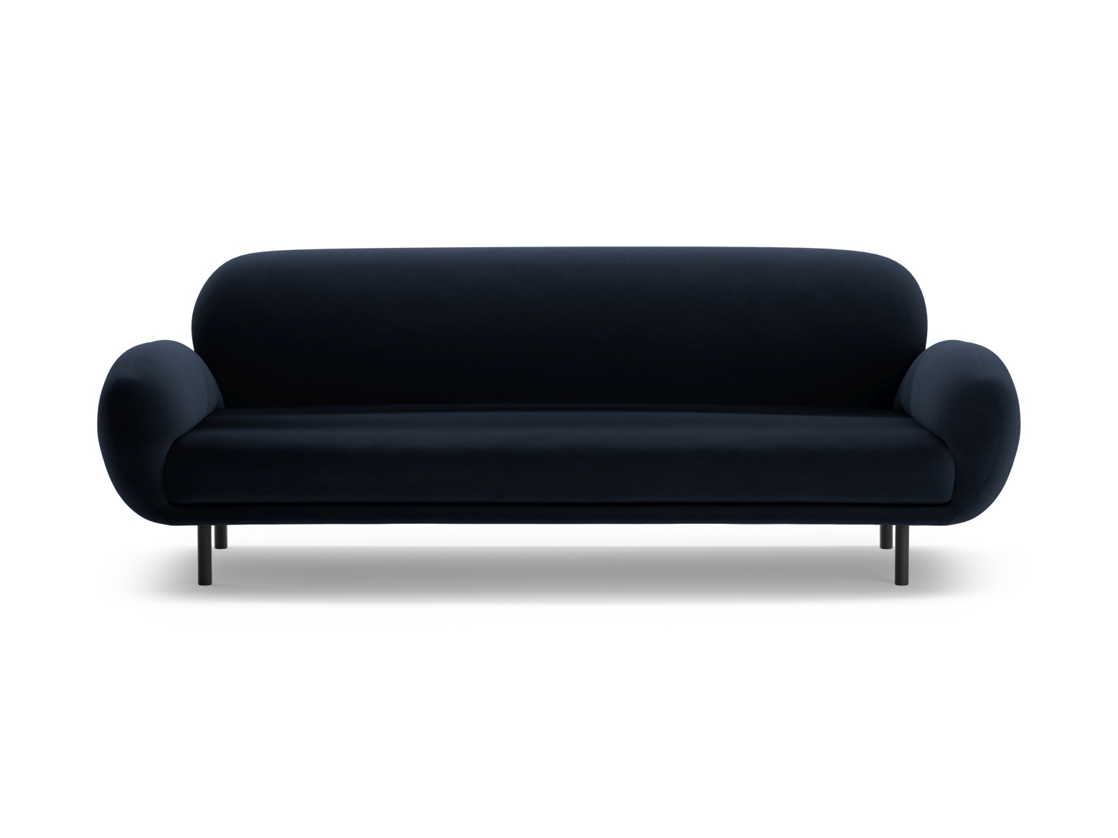 Velvet Sofa, "Poppy", 3 Seats, 208x72x82