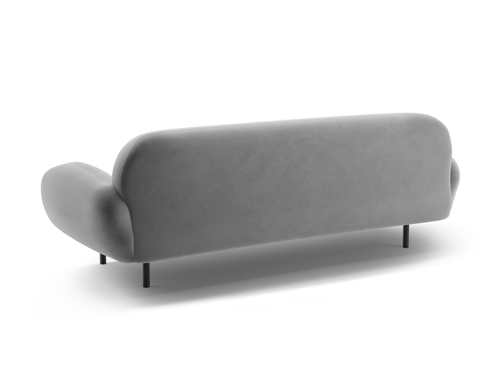 Velvet Sofa, "Poppy", 3 Seats, 208x72x82