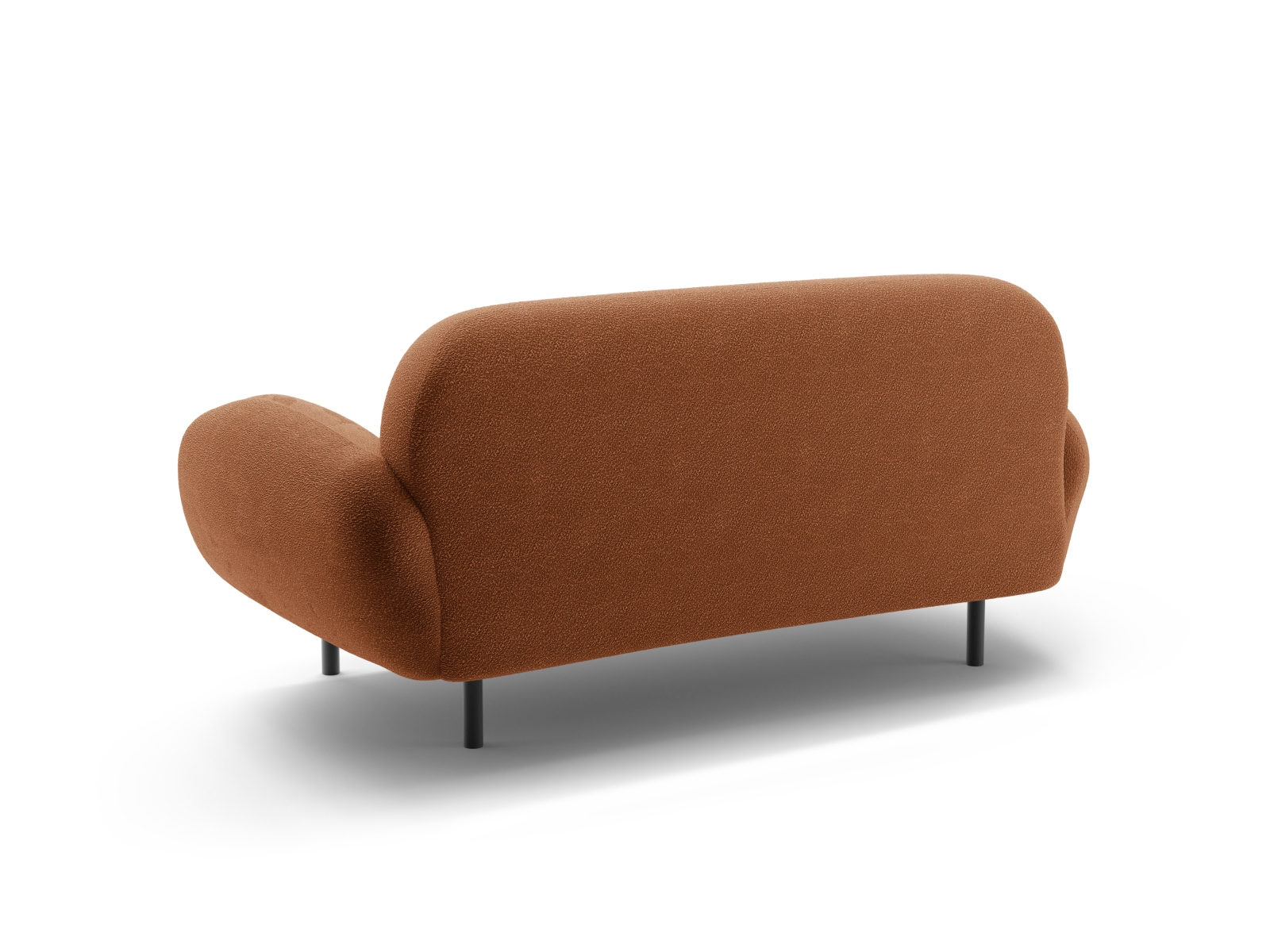 Boucle Sofa, "Poppy", 2 Seats, 148x72x82